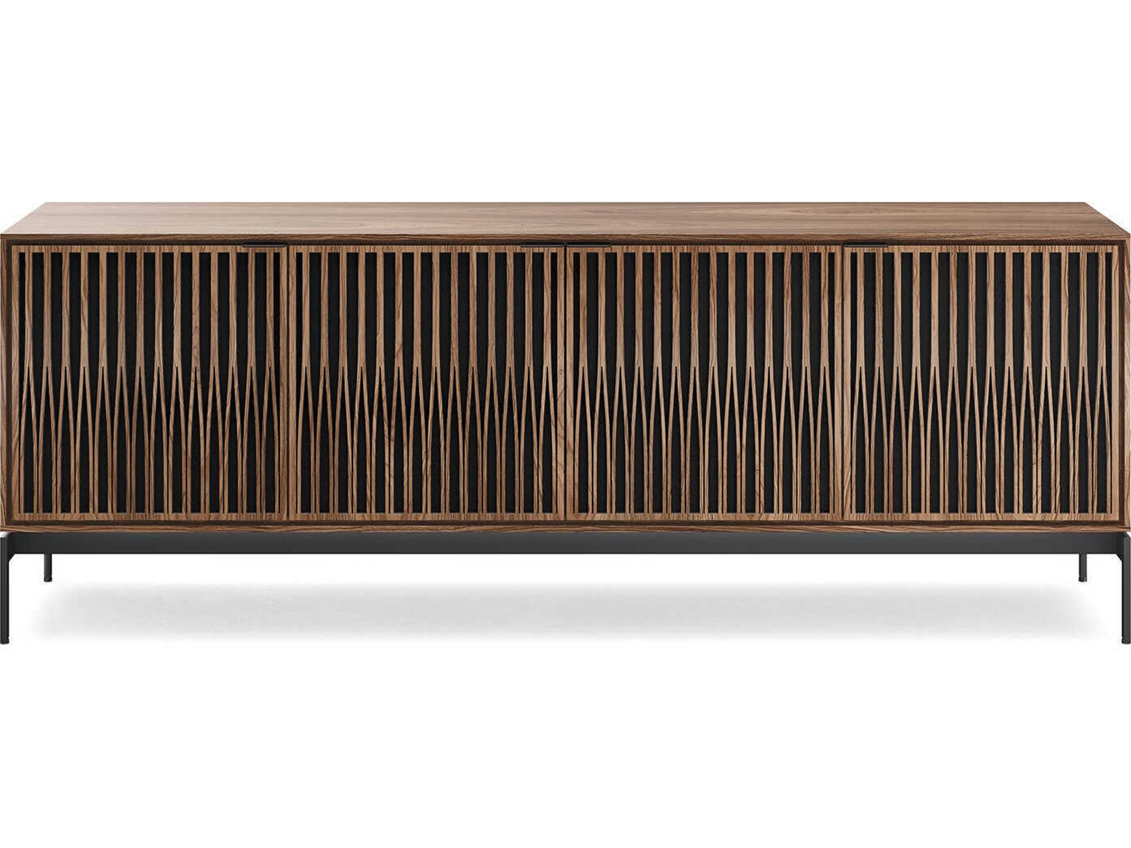 BDI Elements 82" Hardwood Natural Walnut Media Console