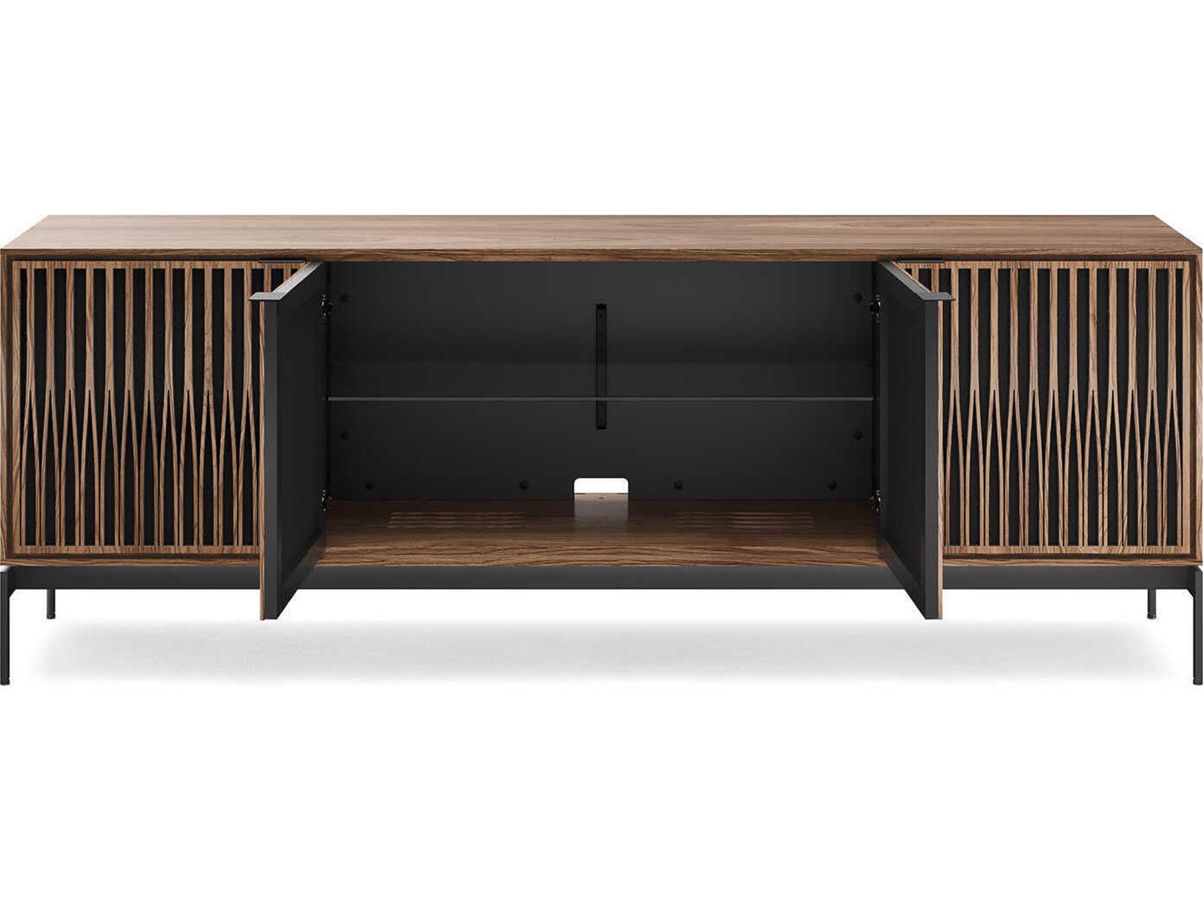 BDI Elements 82" Hardwood Natural Walnut Media Console