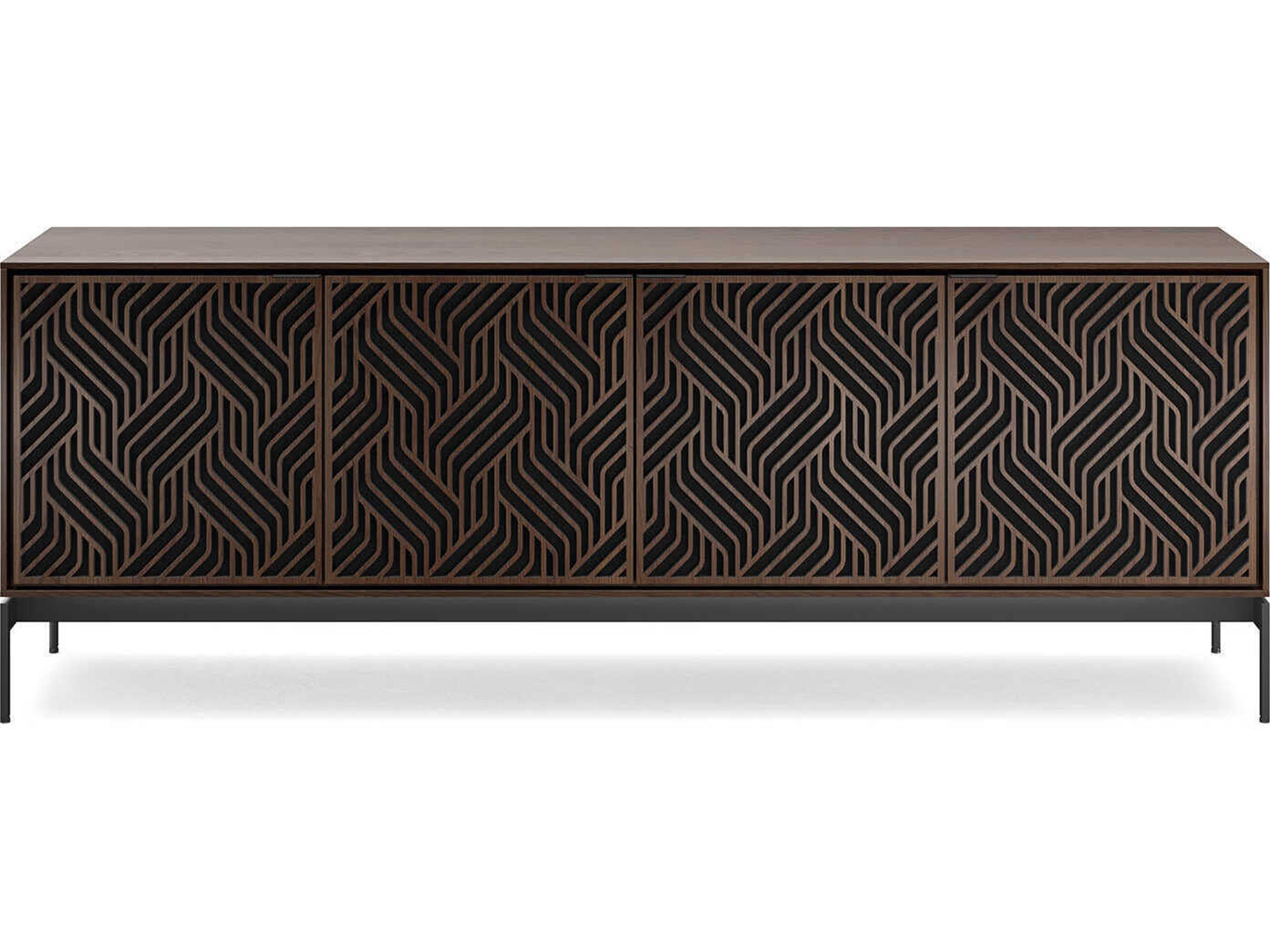 BDI Elements 82" Hardwood Toasted Oak Media Console