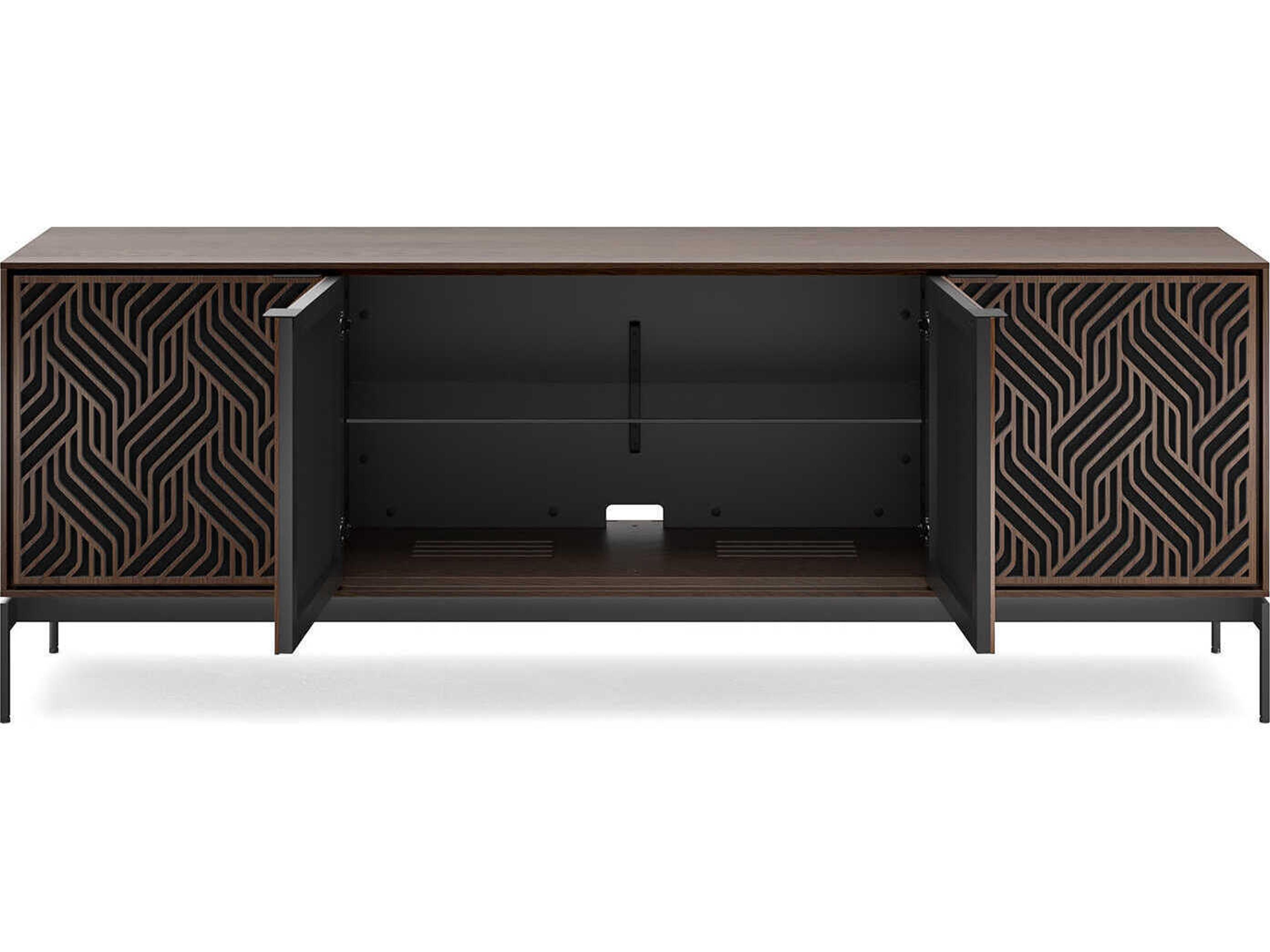 BDI Elements 82" Hardwood Toasted Oak Media Console