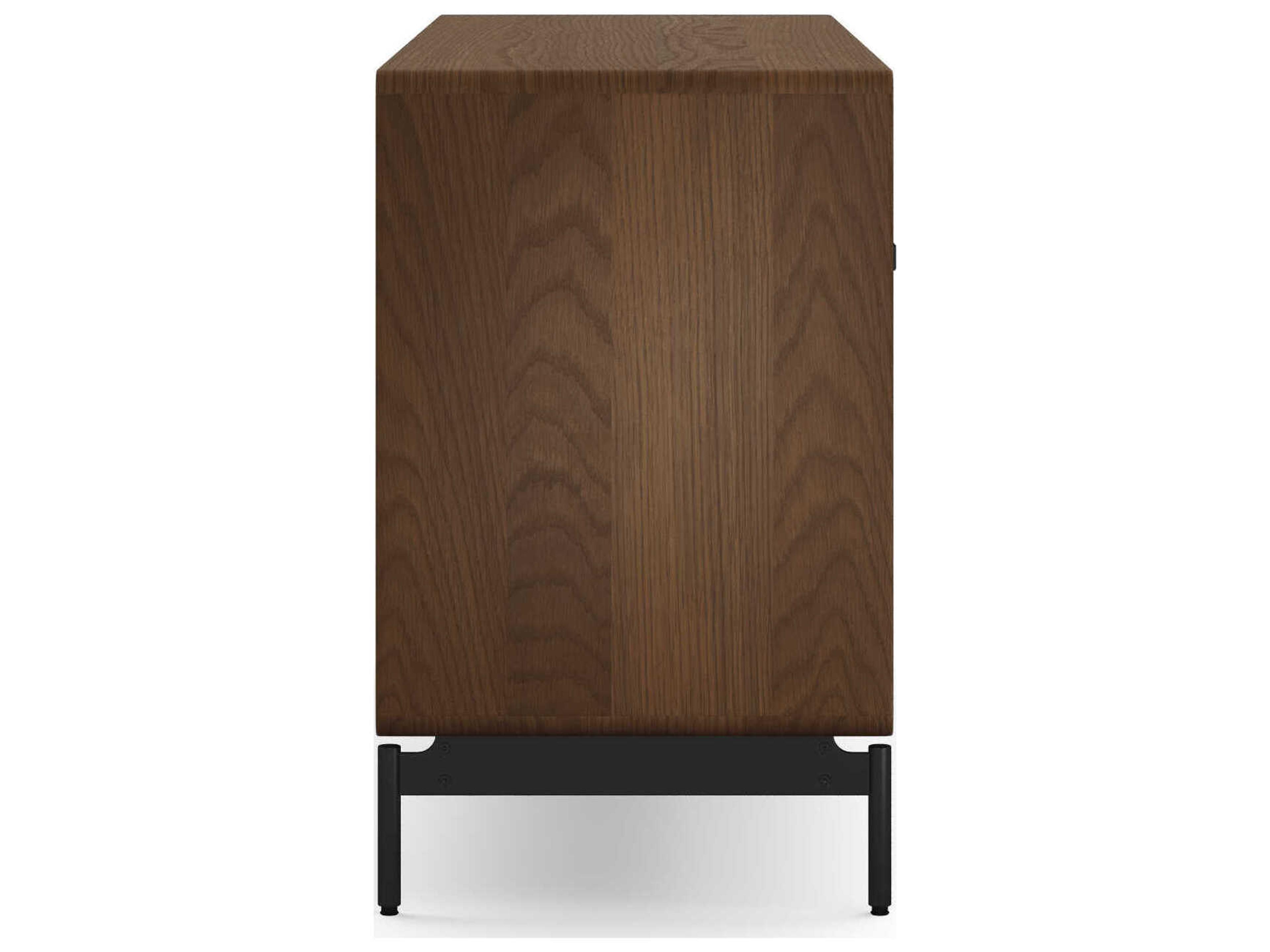 BDI Linq 6-Drawers Brown Hardwood Double Dresser