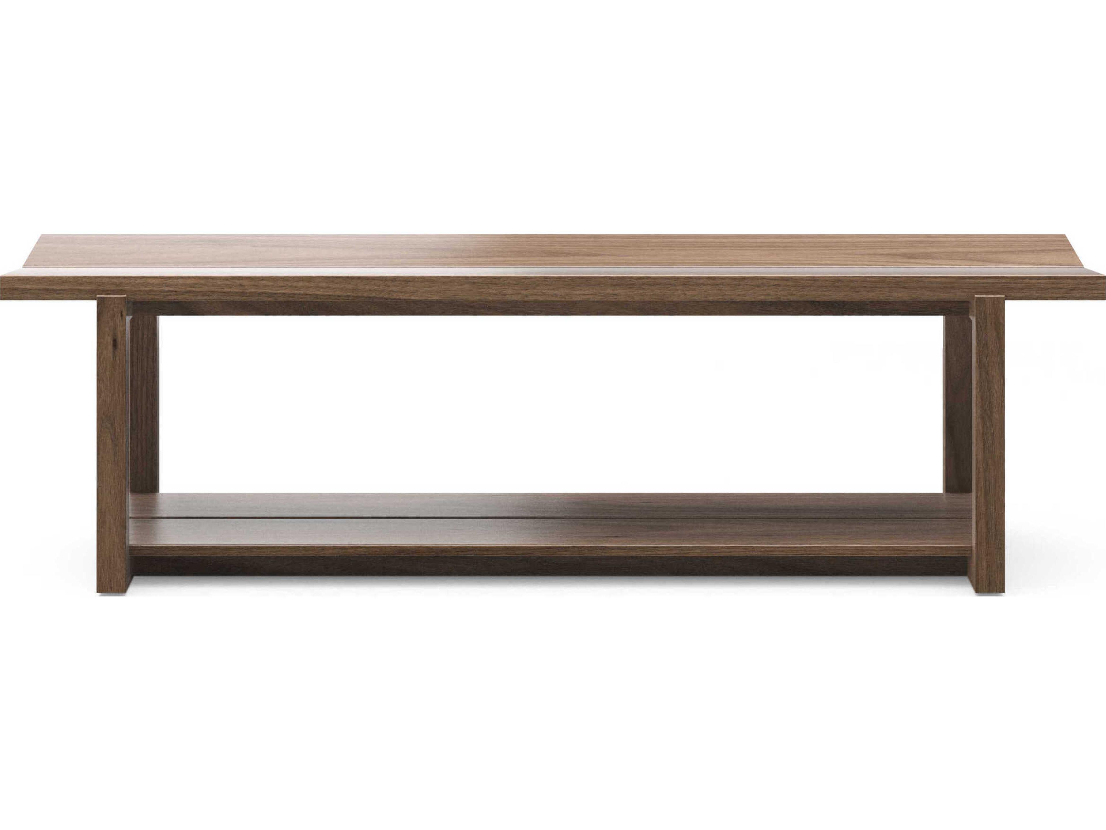 BDI Kava Natural Walnut Brown Accent Bench