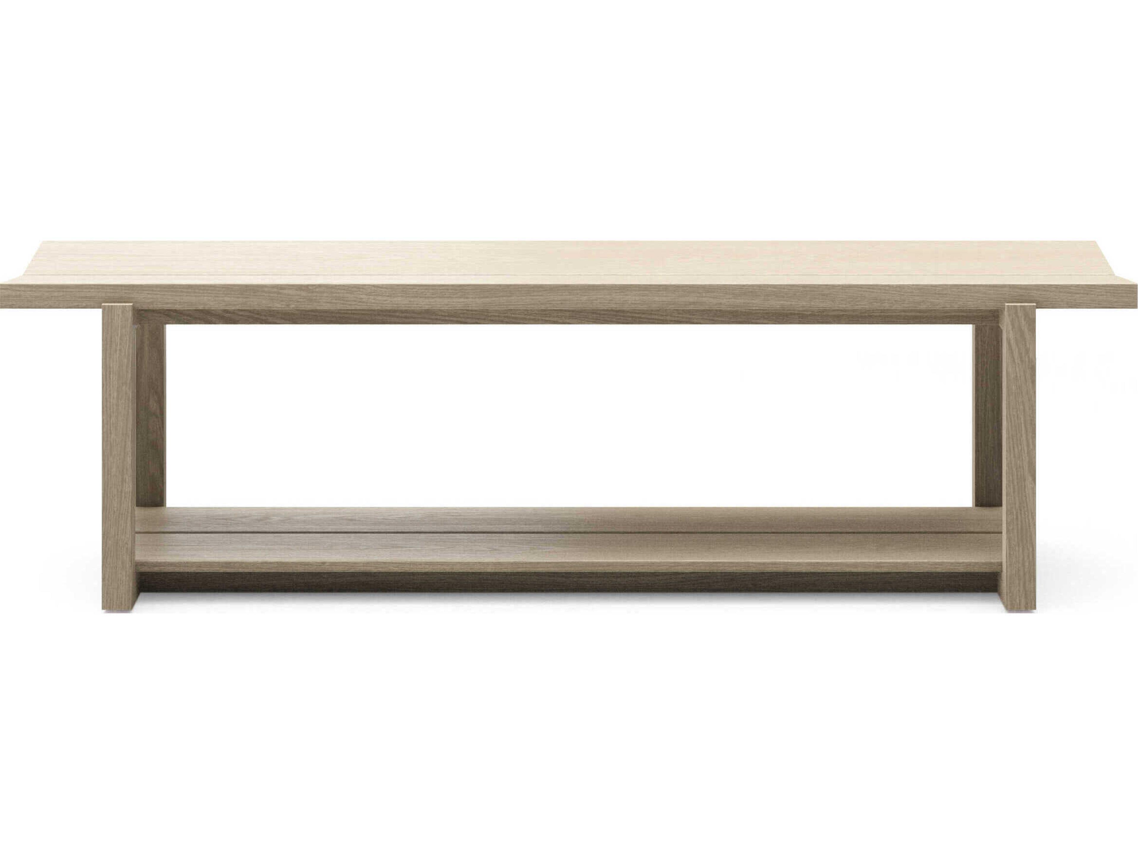 BDI Kava Washed Oak Brown Accent Bench