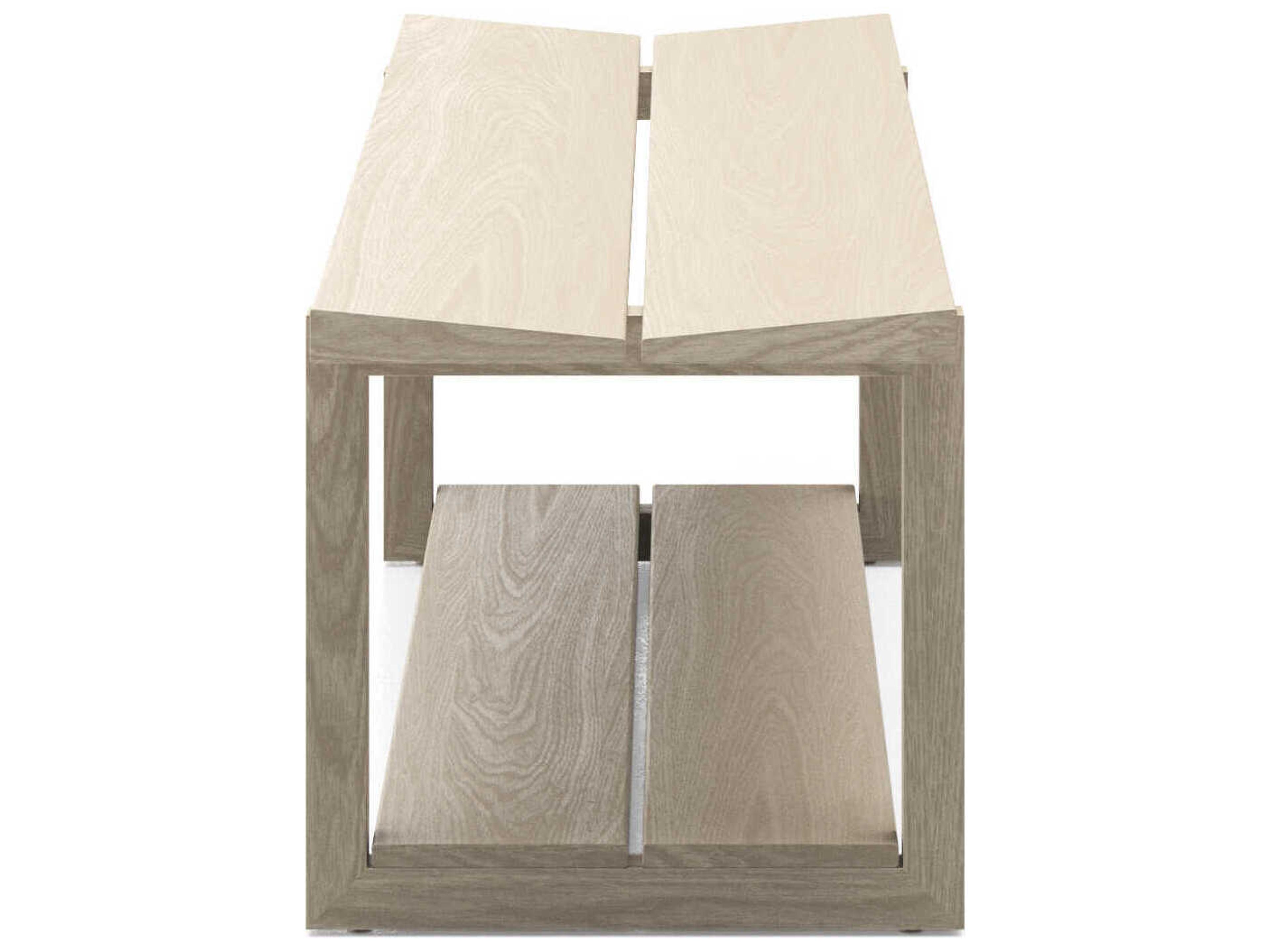 BDI Kava Washed Oak Brown Accent Bench