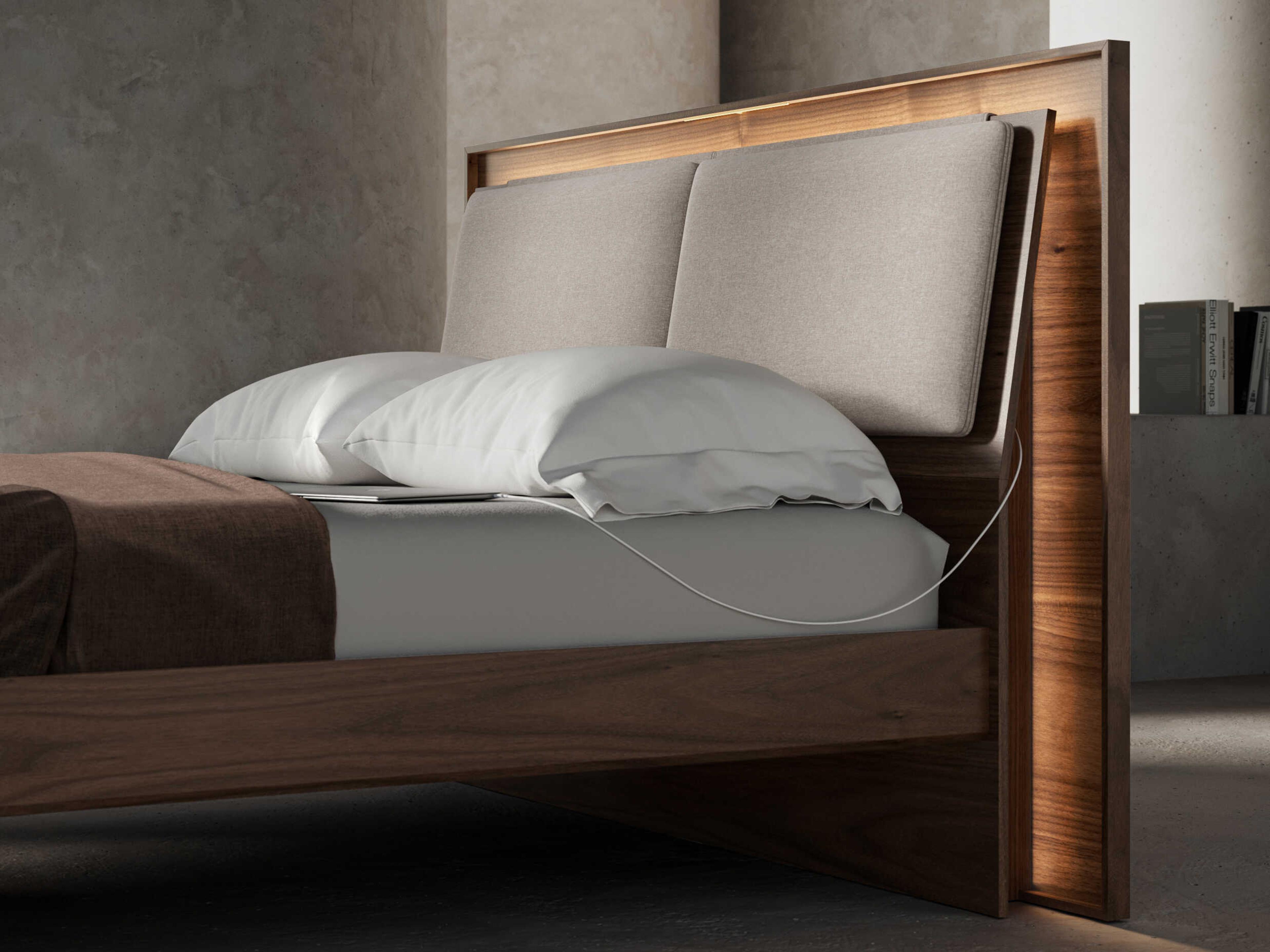 BDI Contour Almond Queen Headboard Cushion