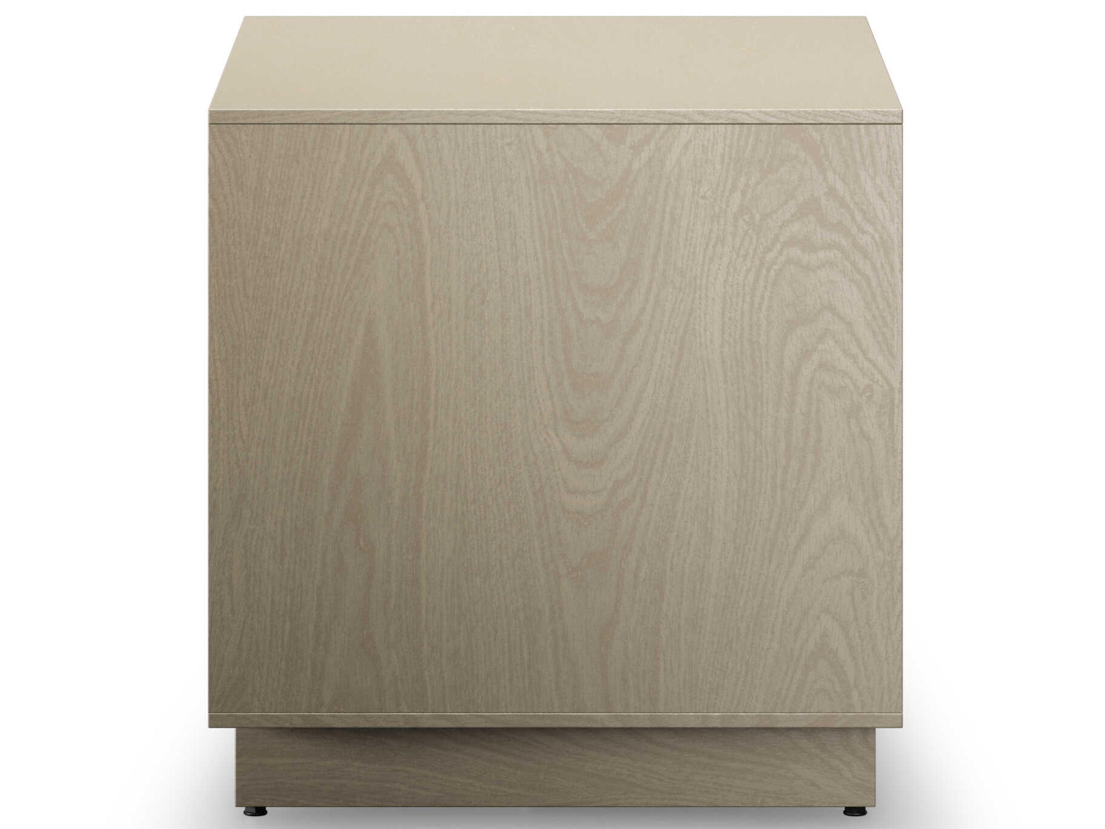 BDI Kava 1-Drawer Beige Hardwood Nightstand