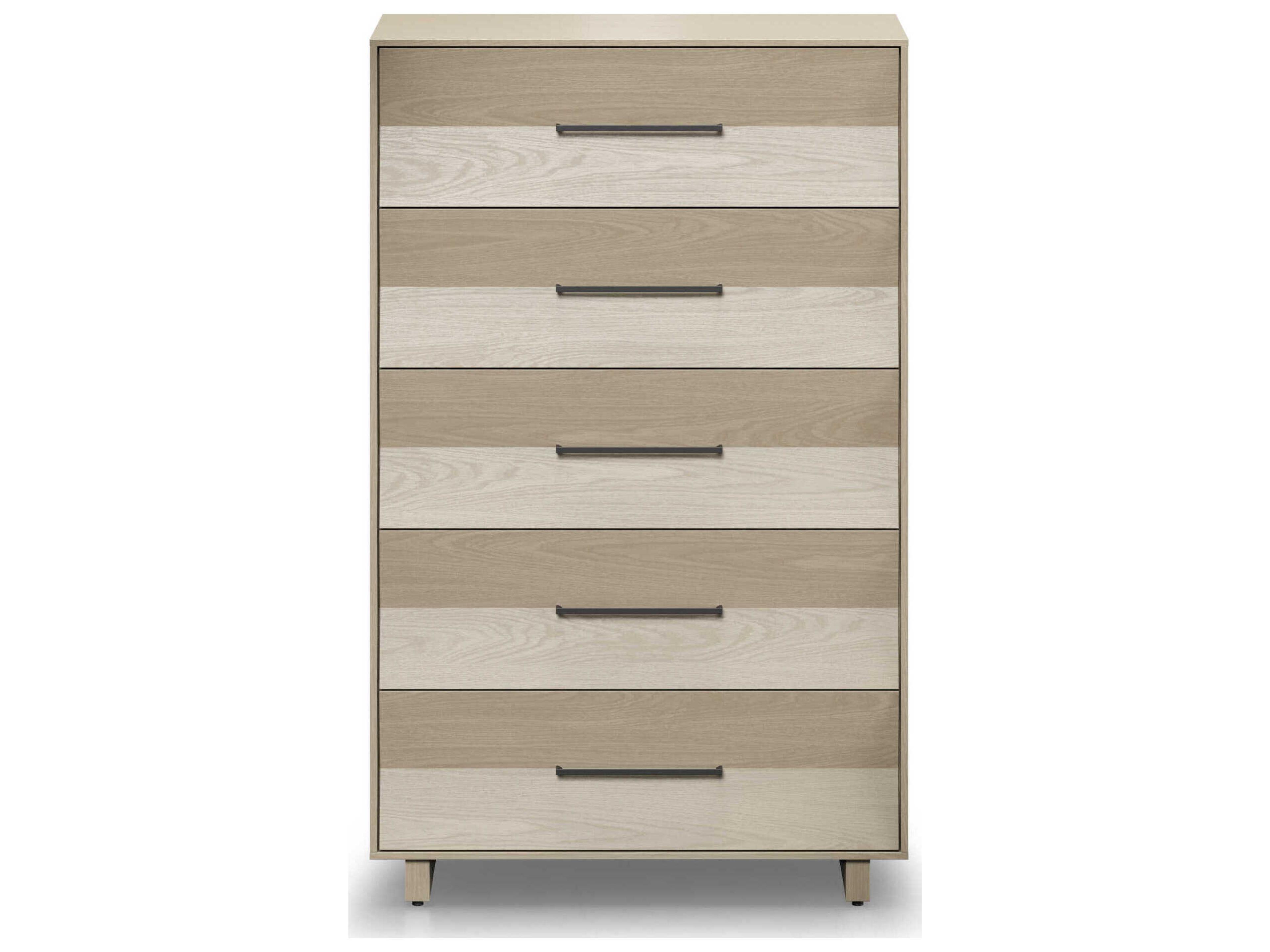 BDI Kava Washed Oak White Hardwood Accent Chest
