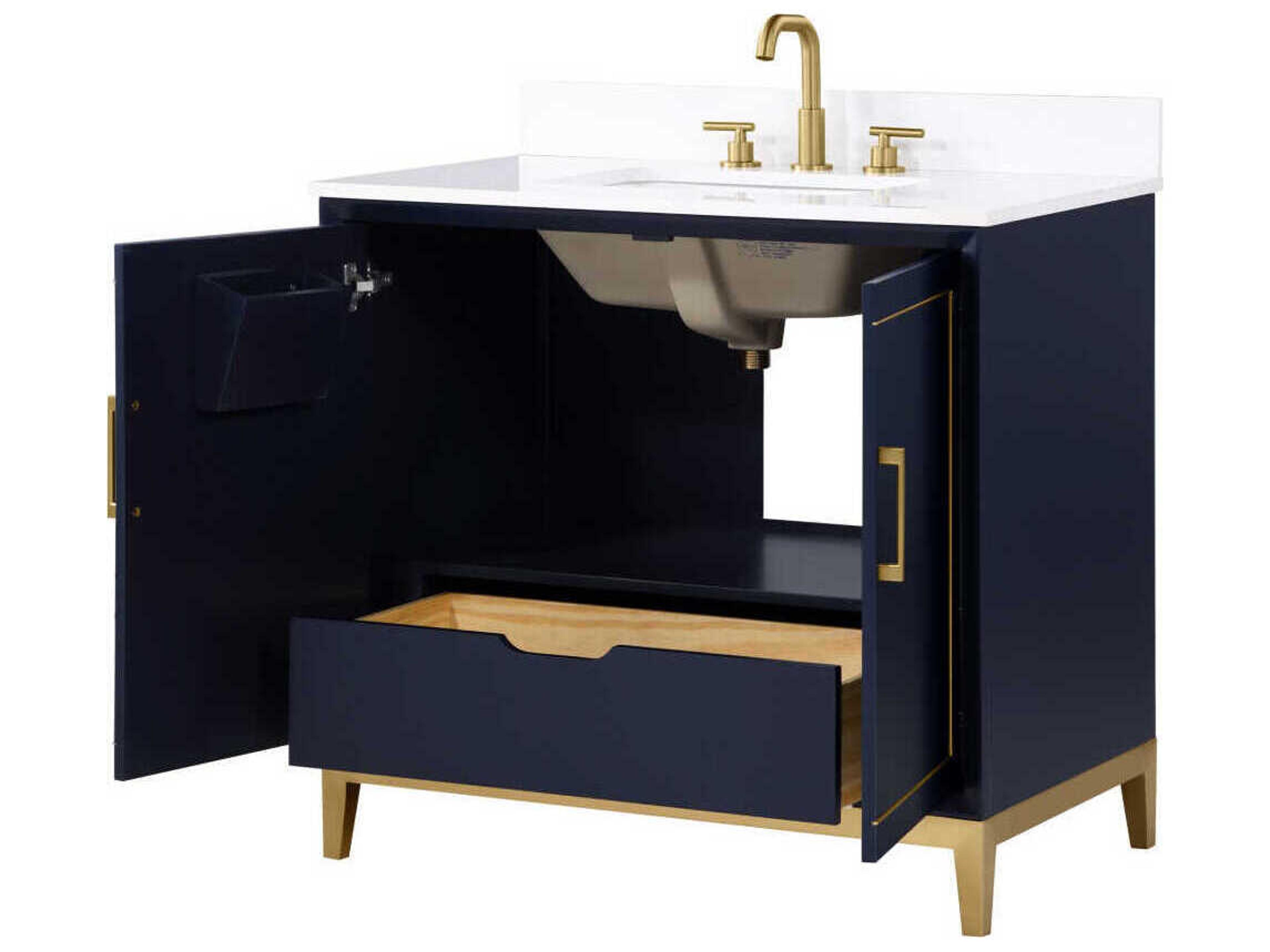 BEMMA Gracie 36" Pacific Blue Vanity