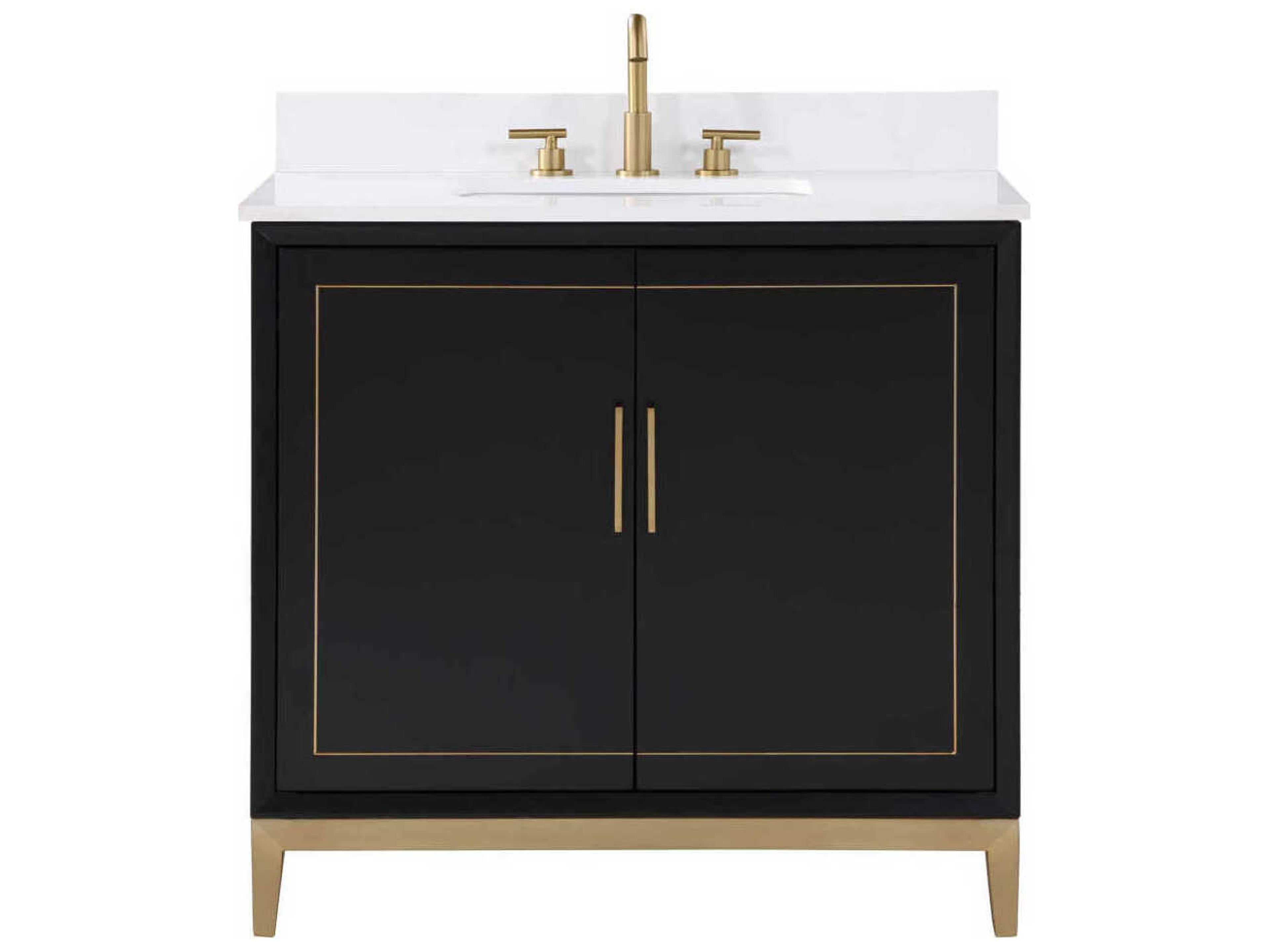 BEMMA Gracie 36" Midnight Black Vanity