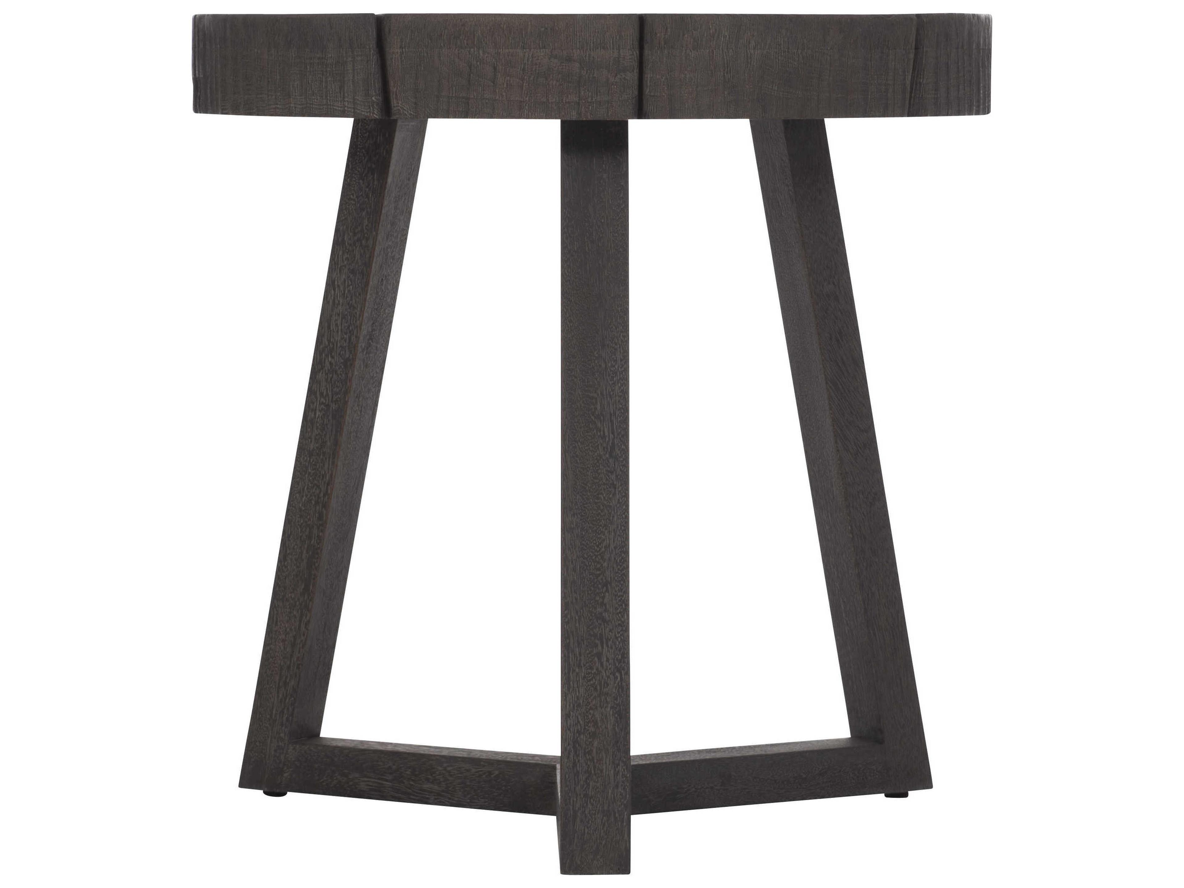 Bernhardt Lanita Round Wood End Table