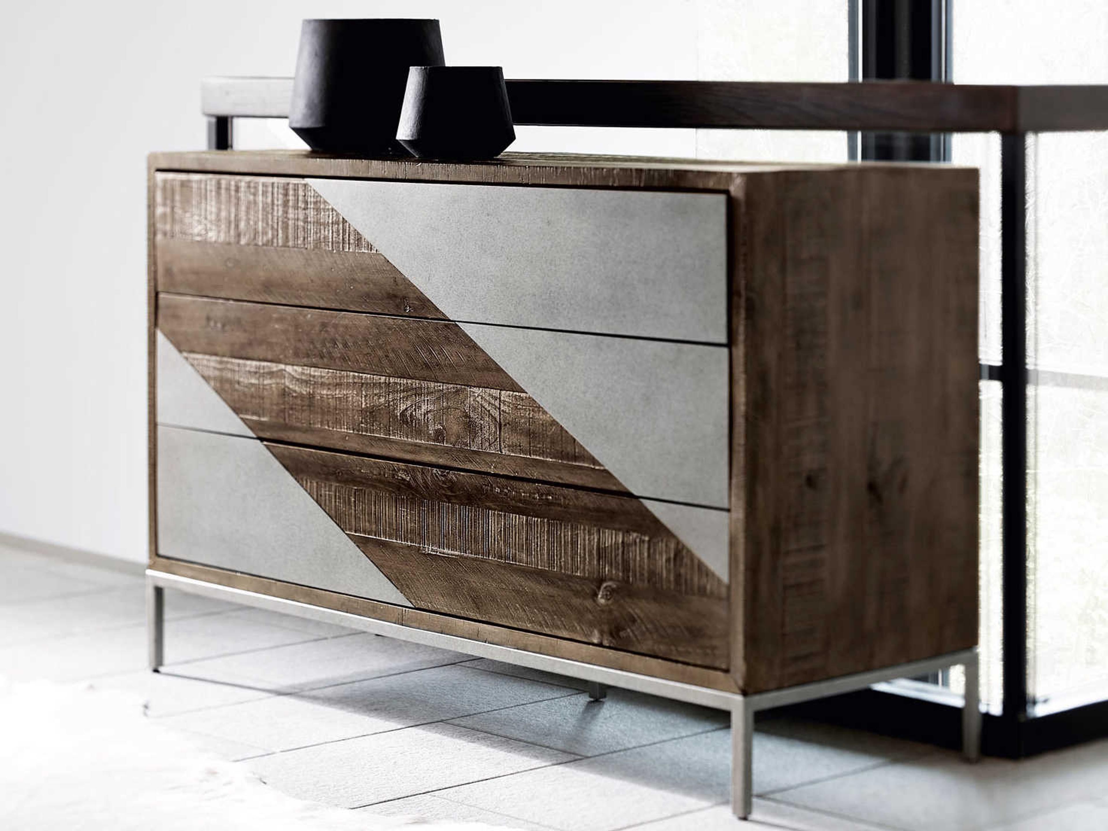 Bernhardt Logan Square Eastman 3-Drawers Solid Wood Dresser