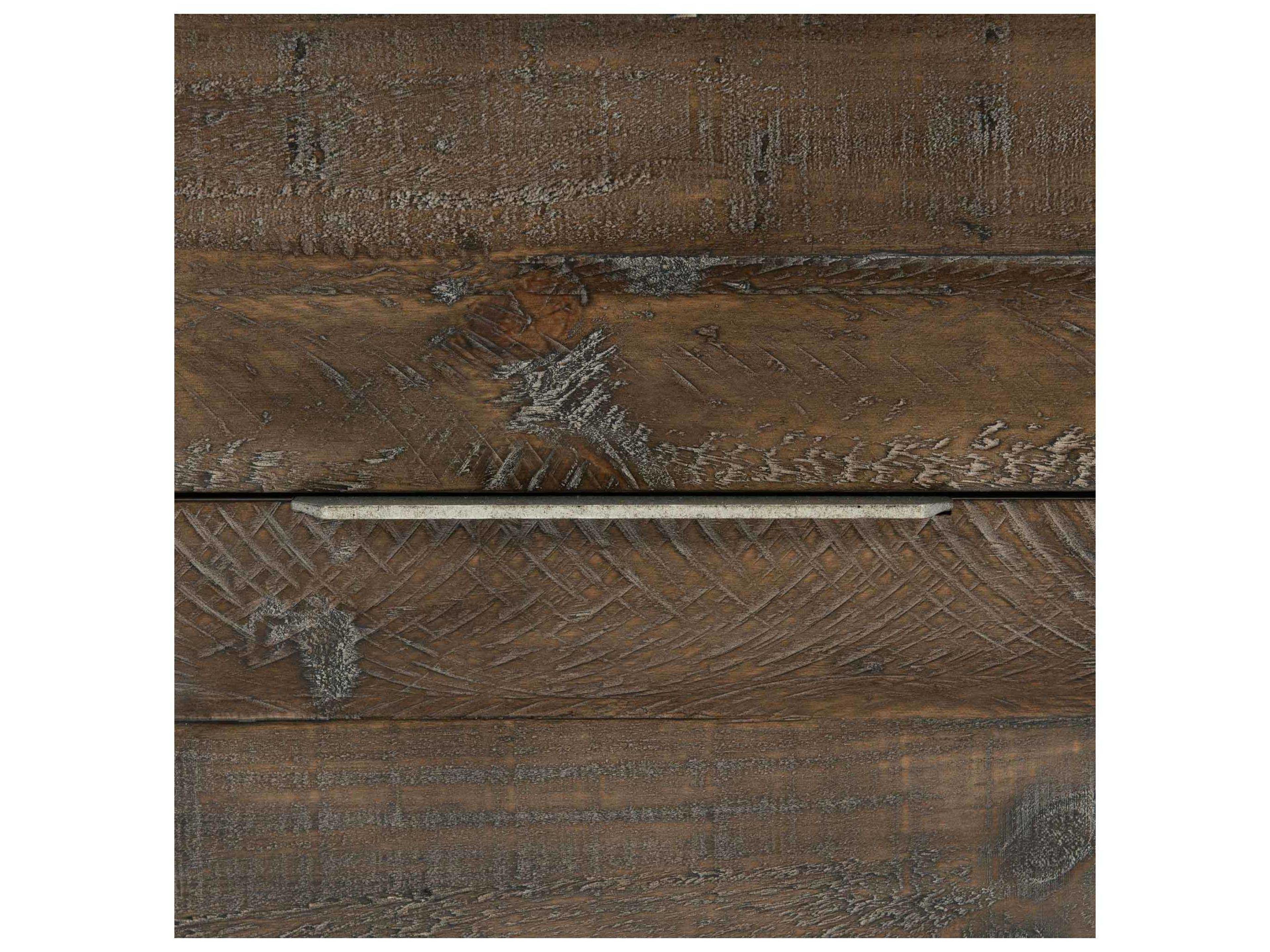 Bernhardt Logan Square Haines 2-Drawers Pine Wood Nightstand