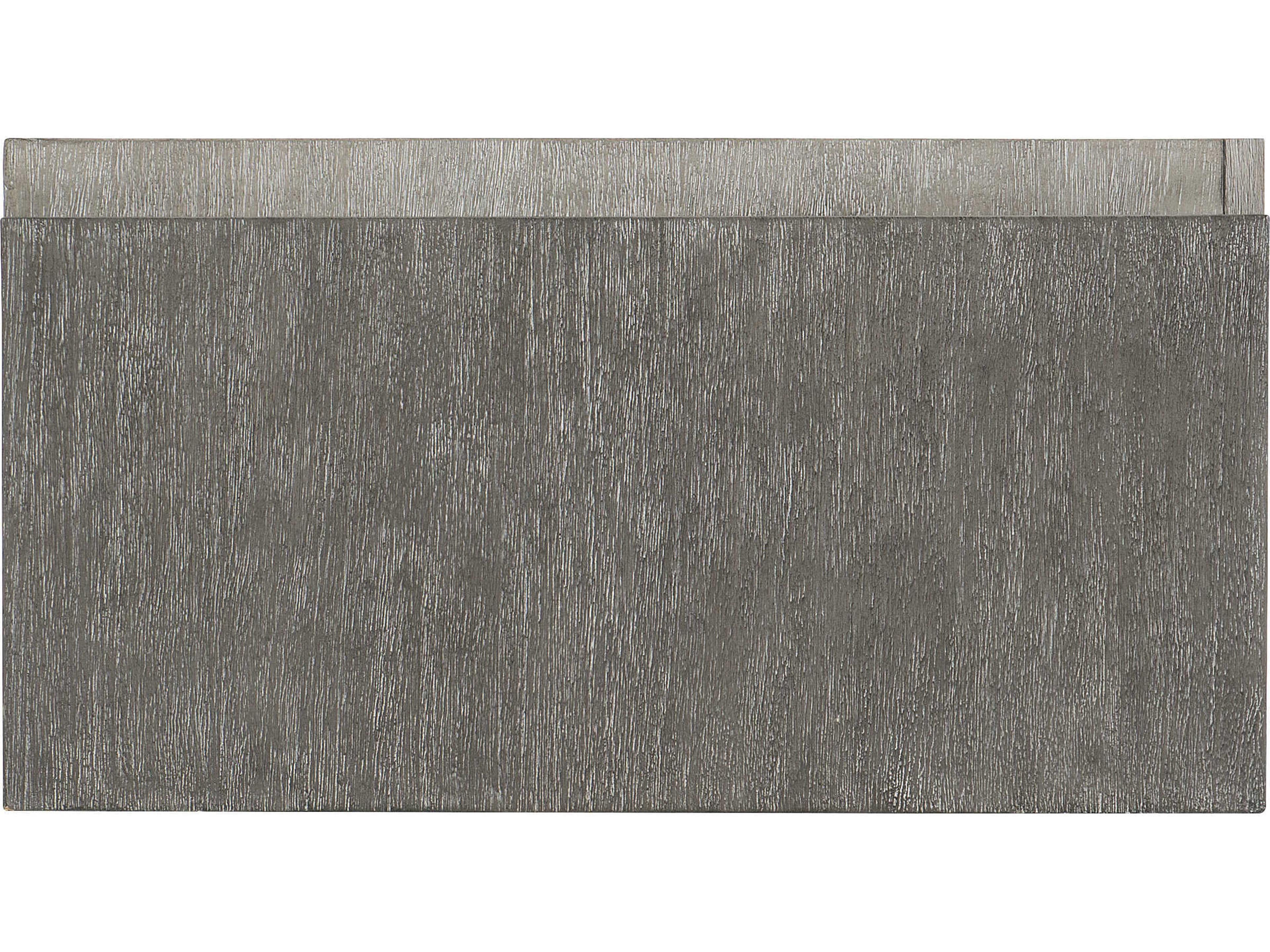 Bernhardt Foundations Rectangular Wood Dark Shale Light Cocktail Table