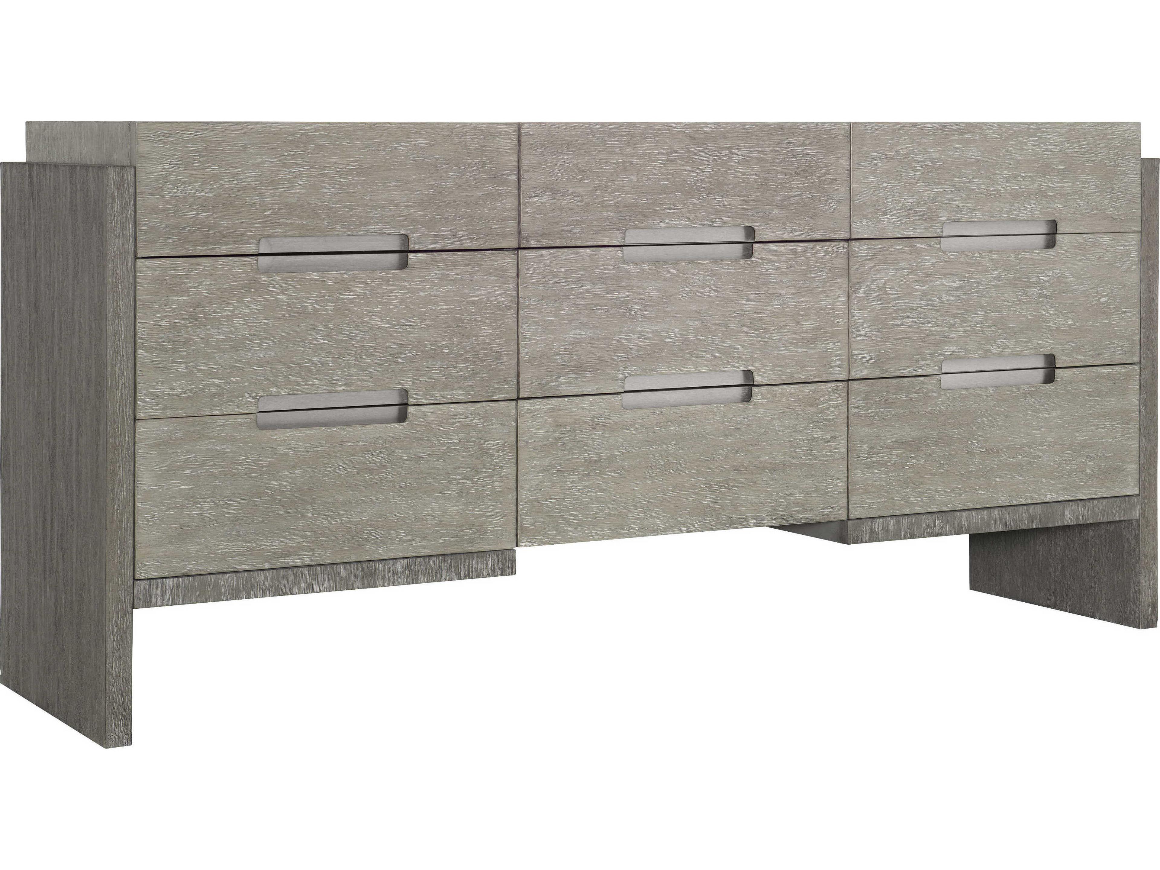 Bernhardt Foundations 9-Drawers Gray Dresser