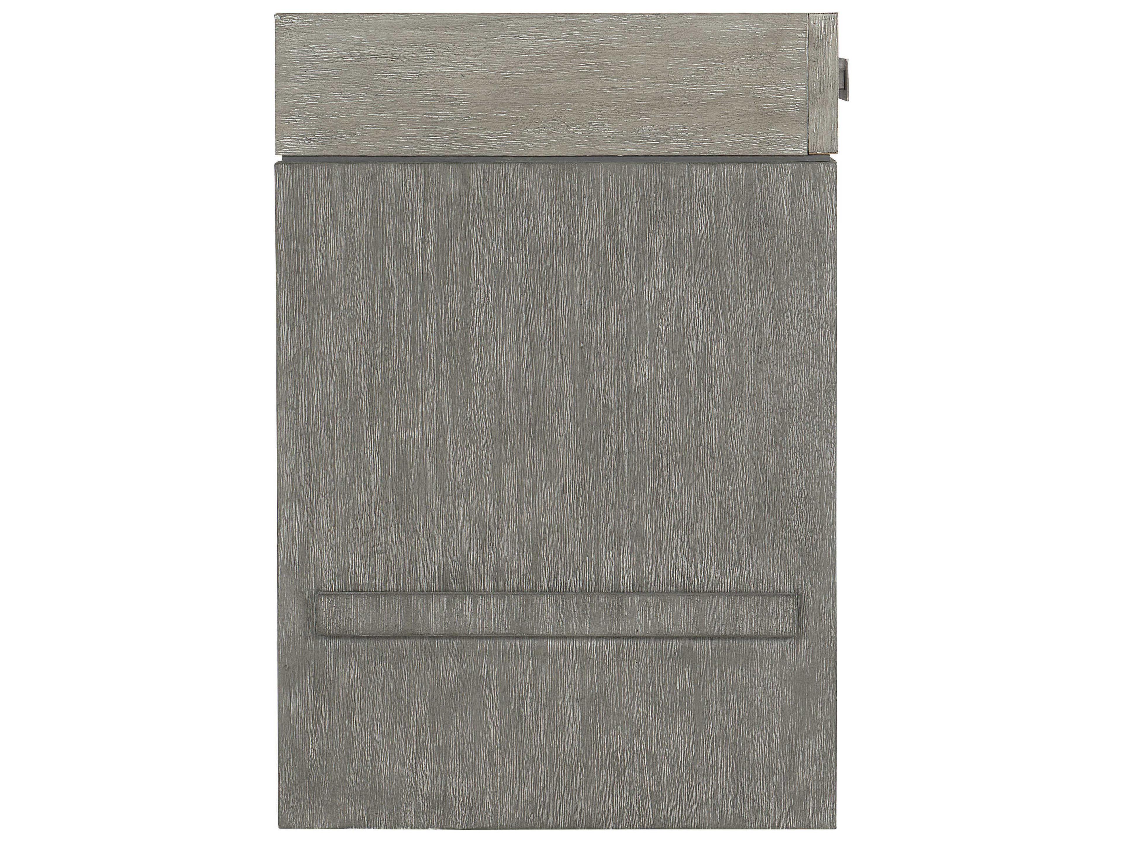 Bernhardt Foundations 1-Drawer Gray Nightstand