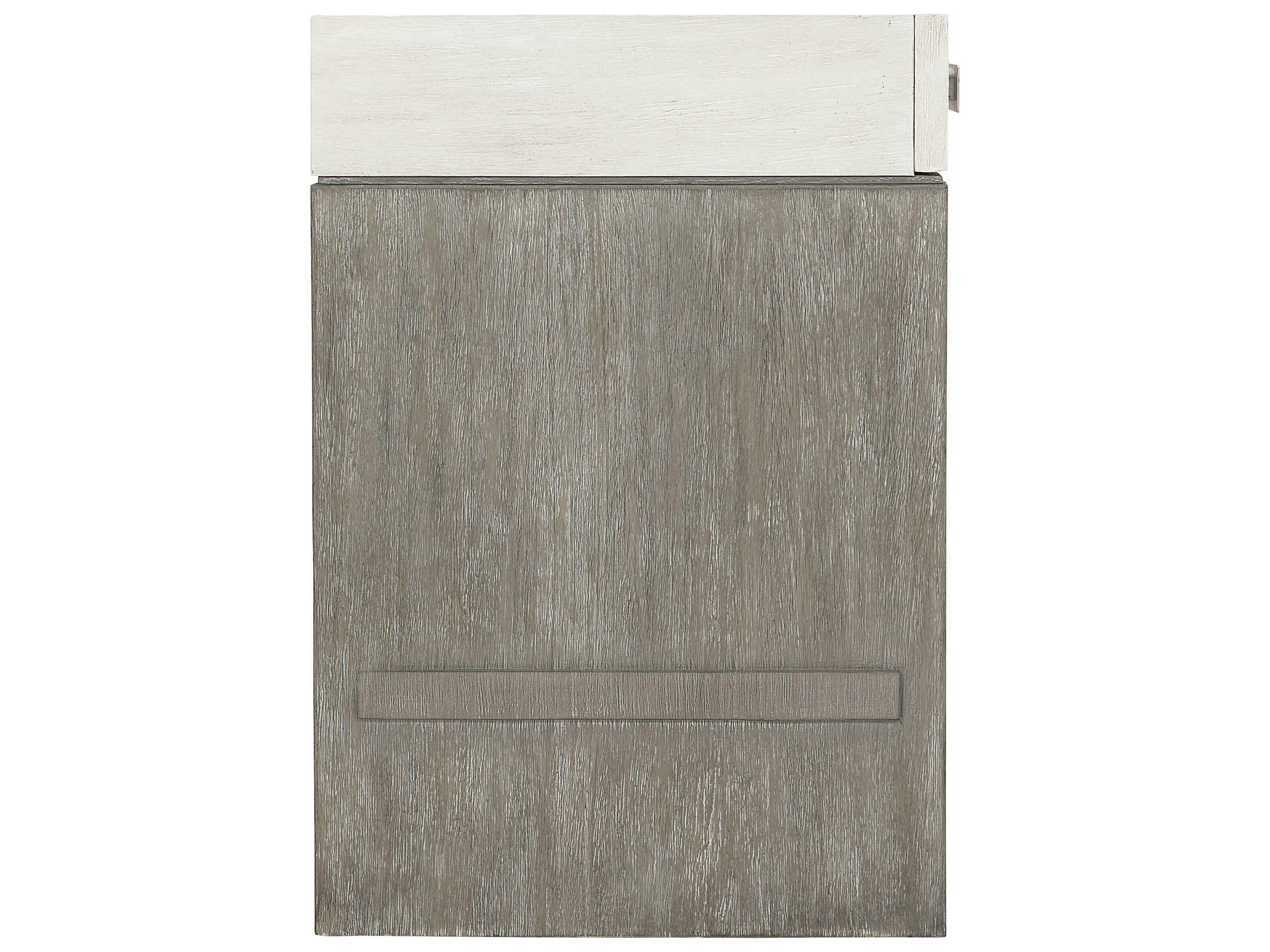 Bernhardt Foundations 1-Drawer Gray Nightstand