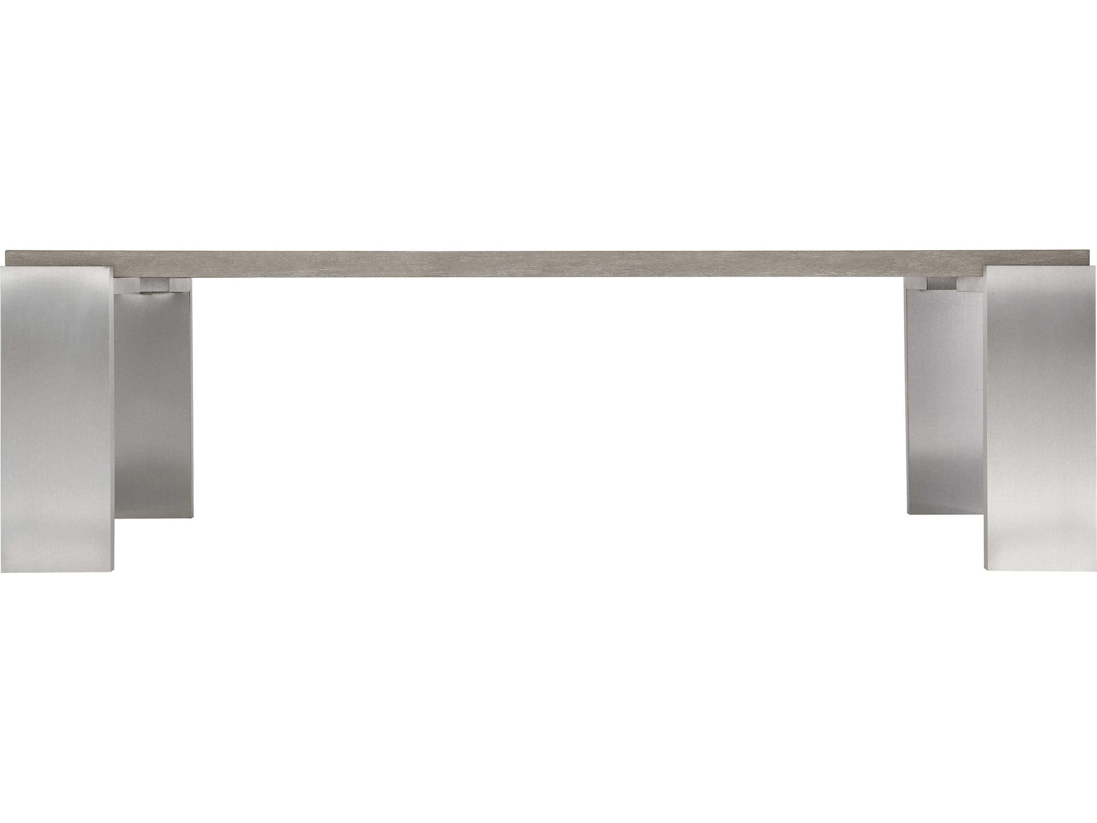 Bernhardt Foundations Rectangular Wood Light Shale Dining Table