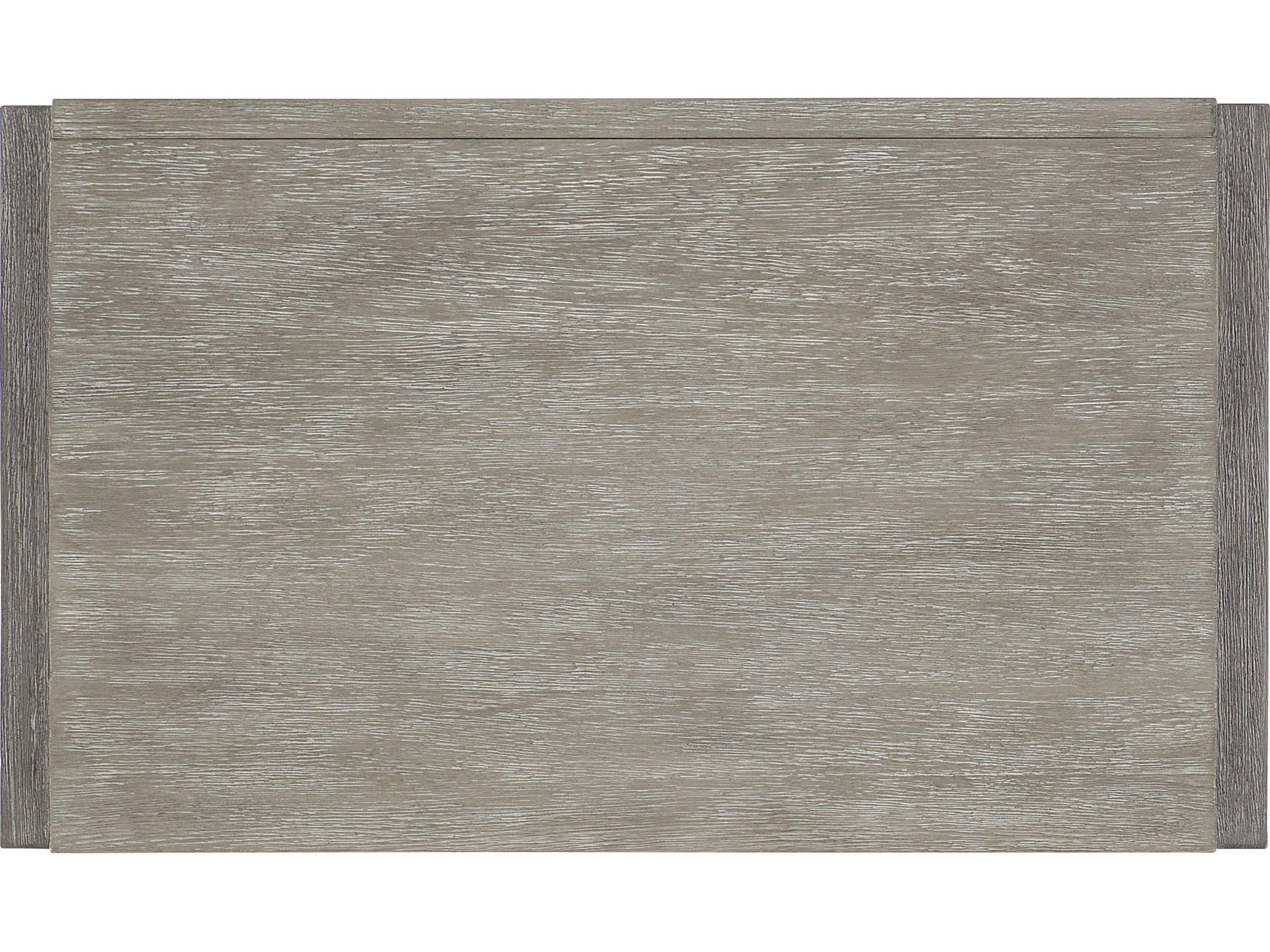 Bernhardt Foundations 3-Drawers Gray Nightstand