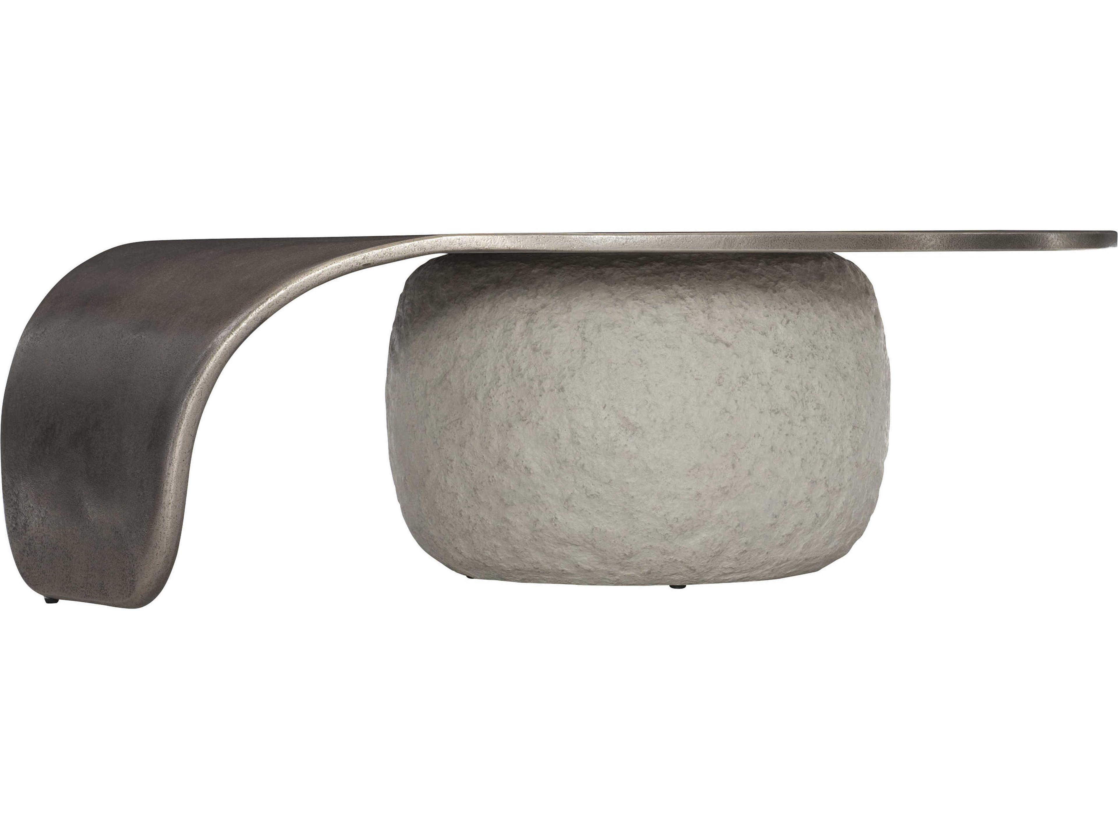 Bernhardt Kaori Metal Cocktail Table