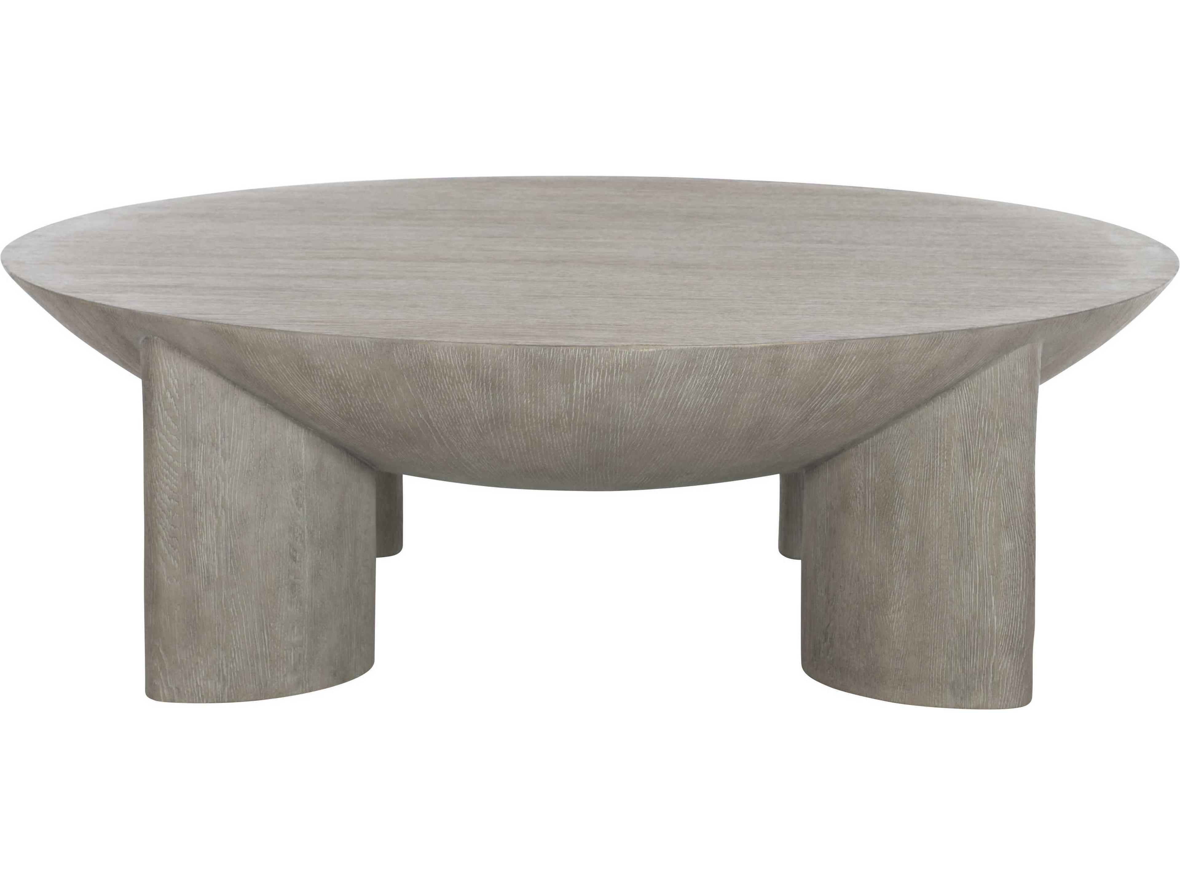 Renzo Round Concrete Cocktail Table