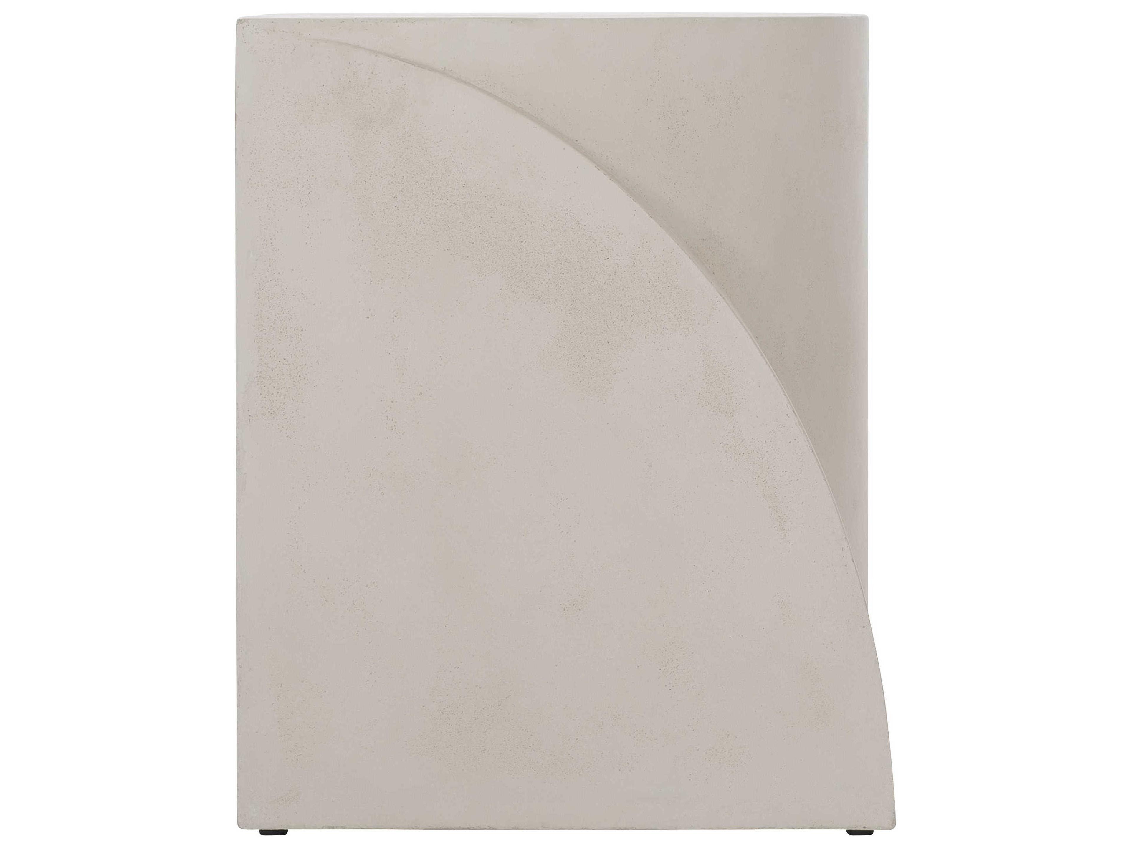 Bernhardt Lunula Stone End Table