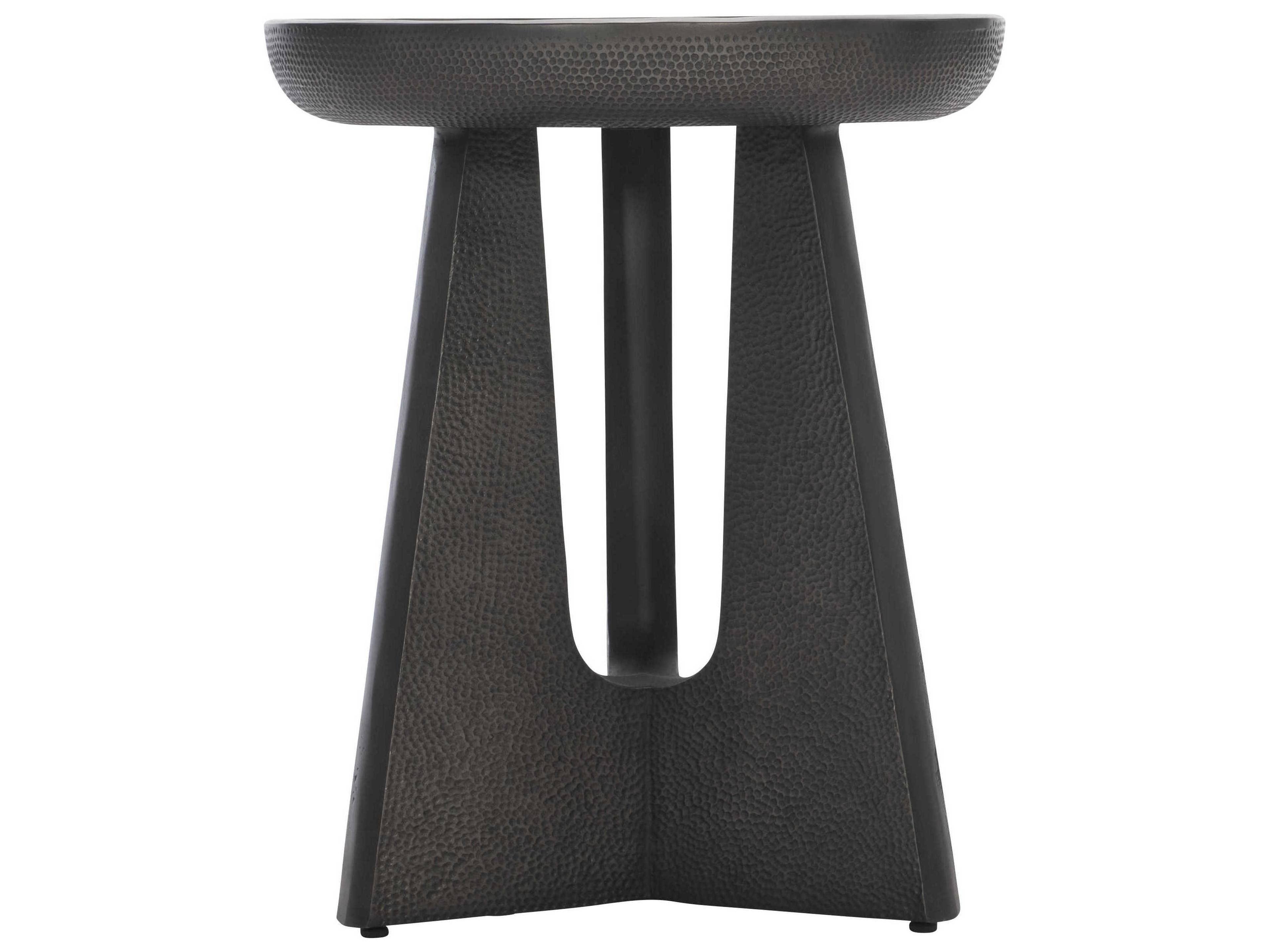 Bernhardt Nala Round Metal End Table