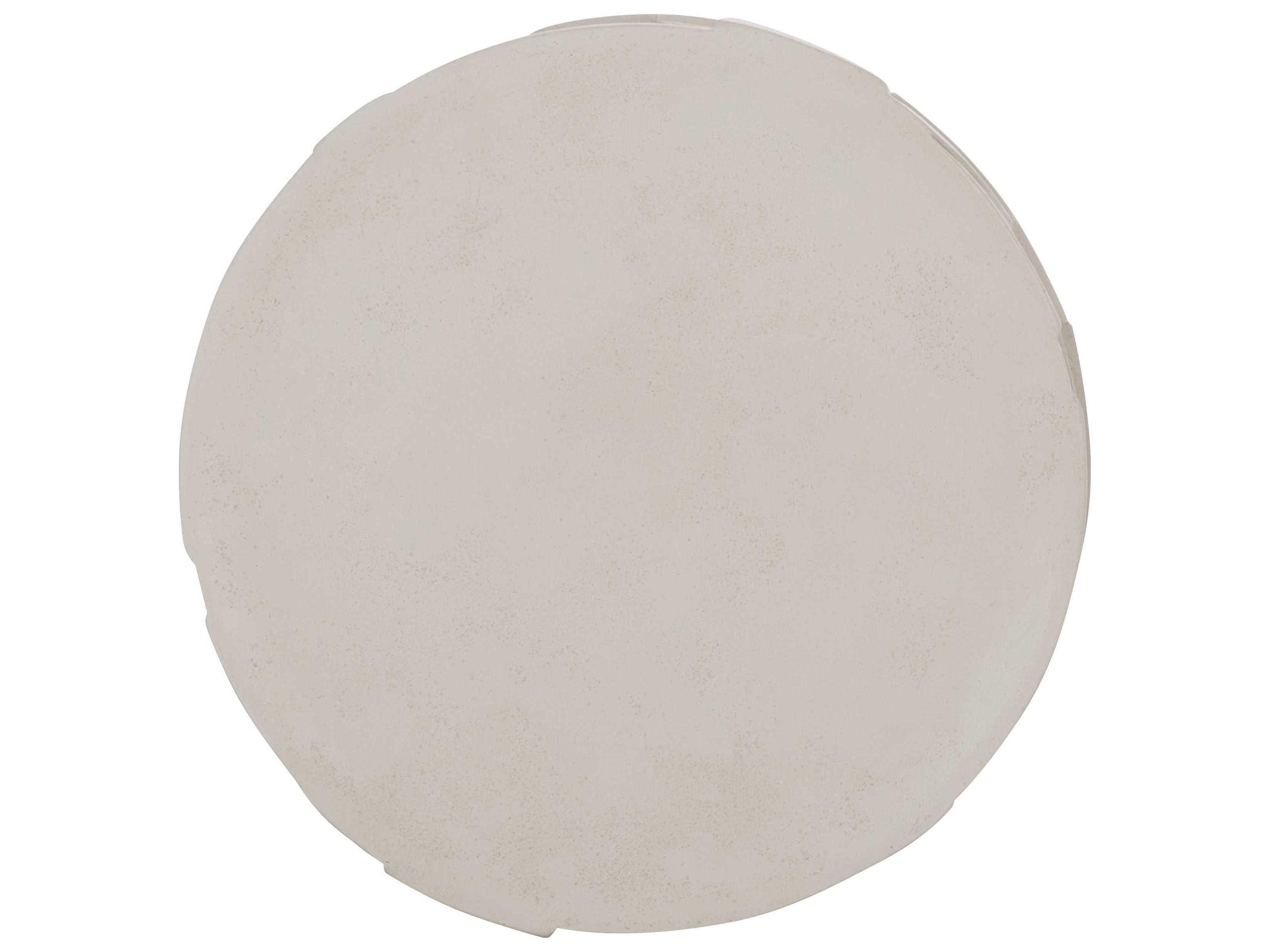 Bernhardt Zina Round Stone Accent Table