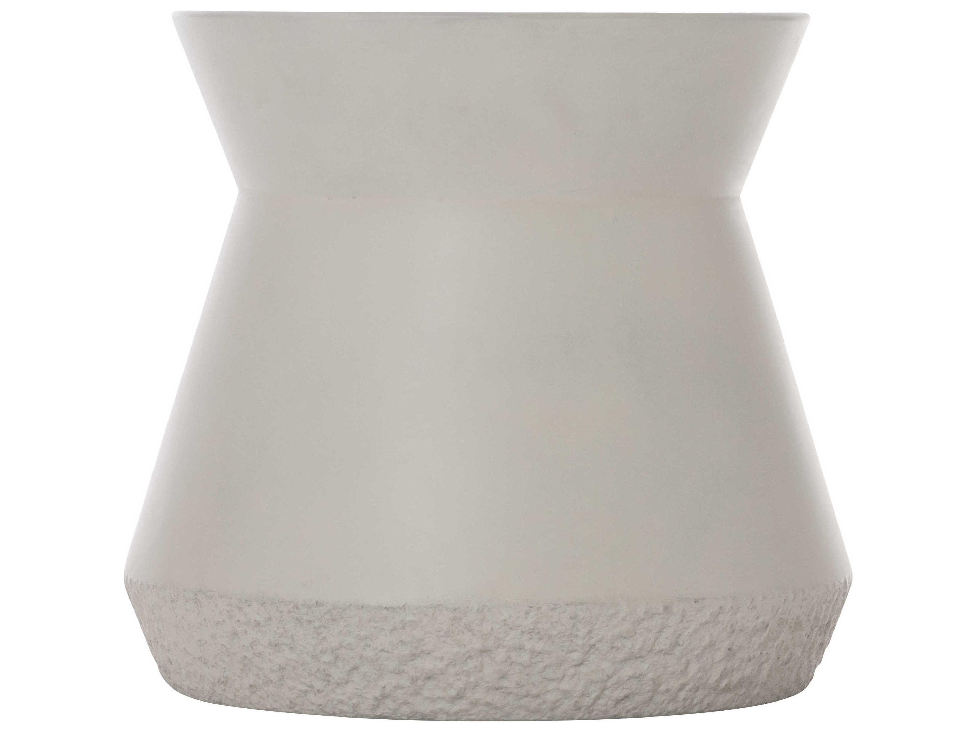 Bernhardt Nidra Round Concrete Accent Table