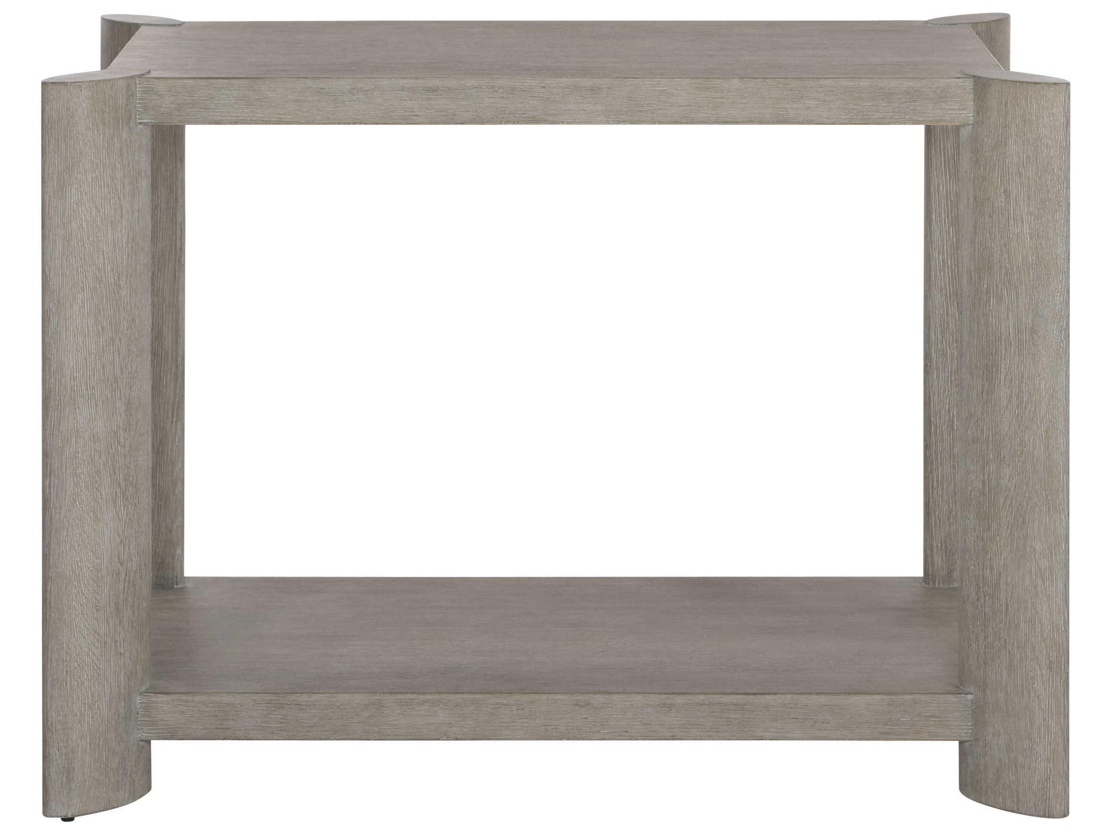 Bernhardt Interiors Arlyn Gray Oak Wood Nightstand