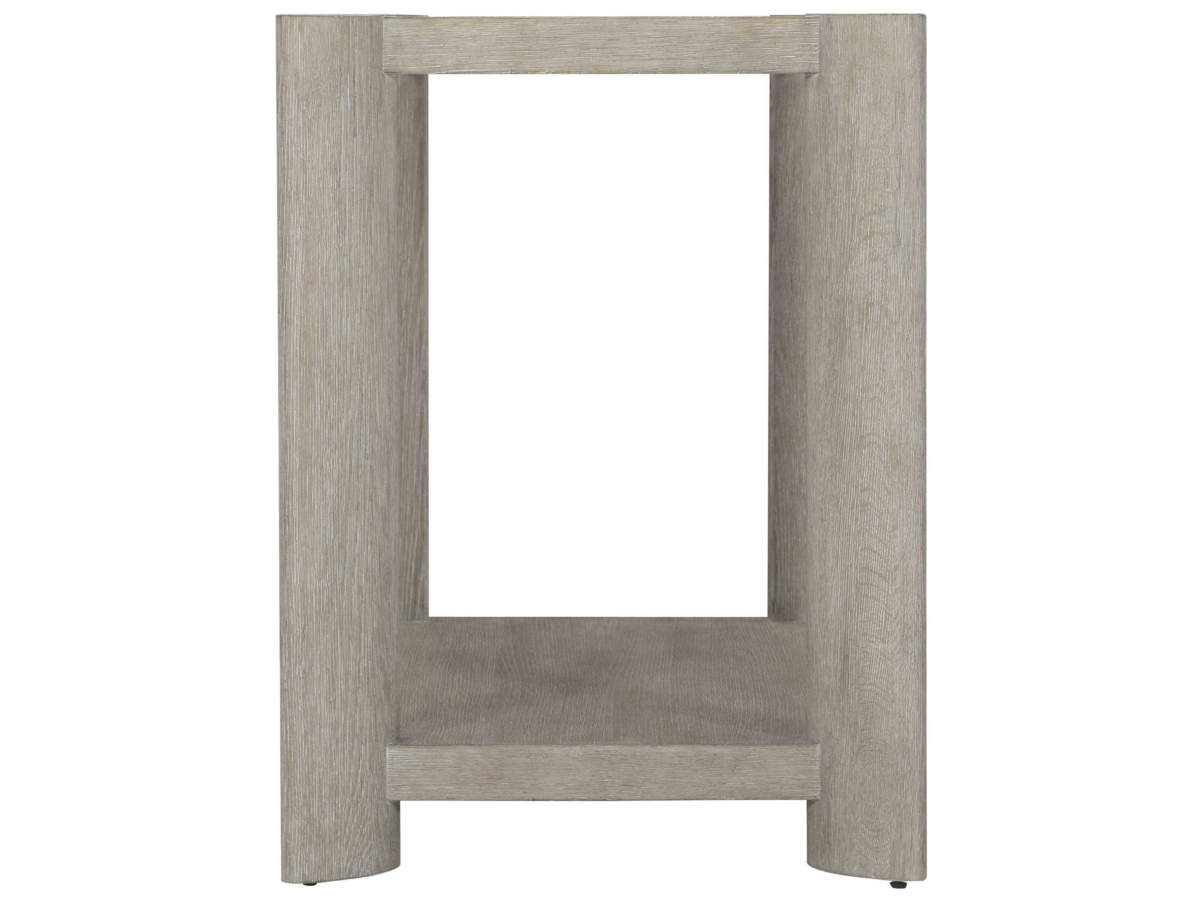 Bernhardt Interiors Arlyn Gray Oak Wood Nightstand