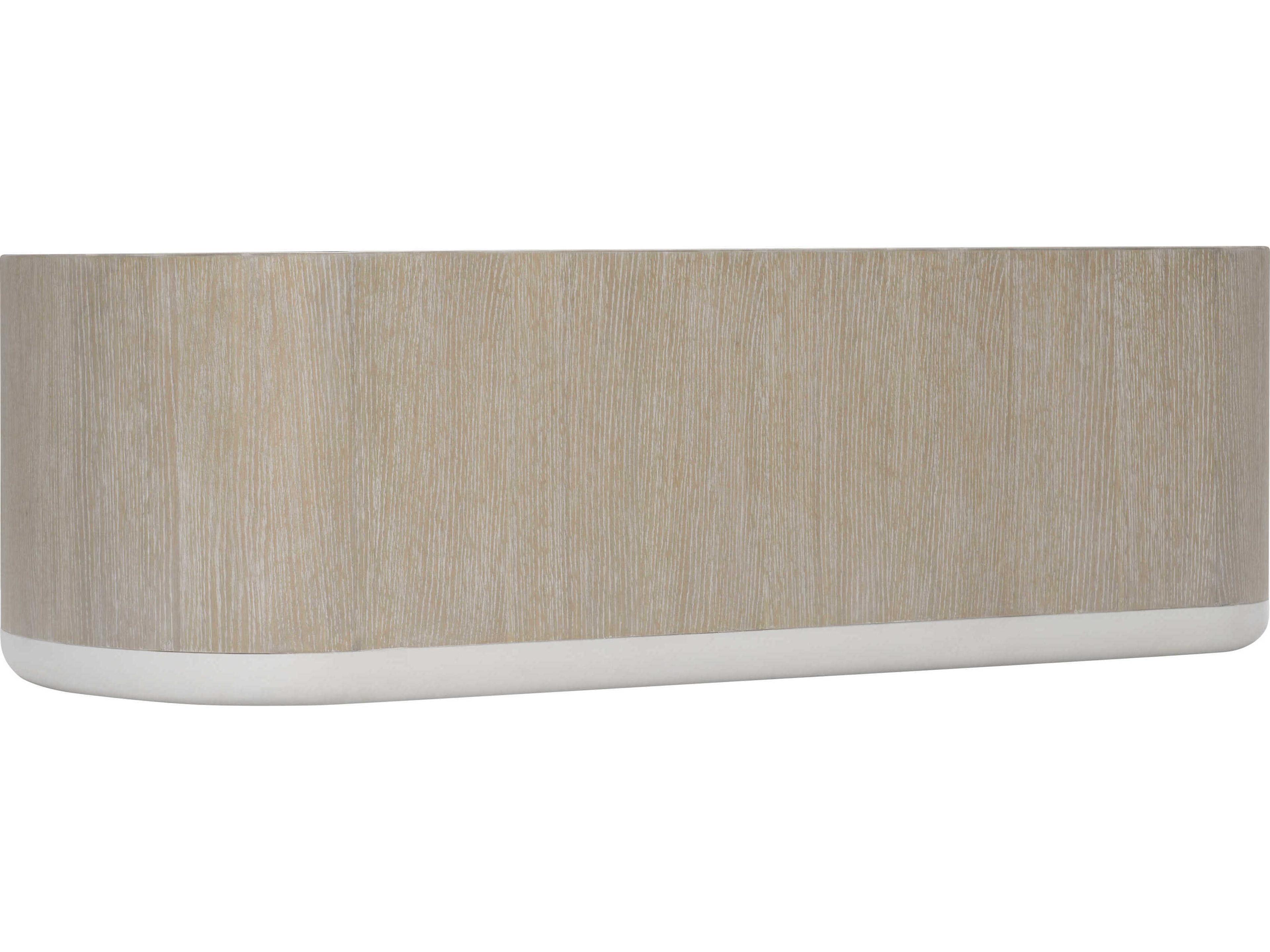 Bernhardt Solaria Oval Faux Stone Cocktail Table