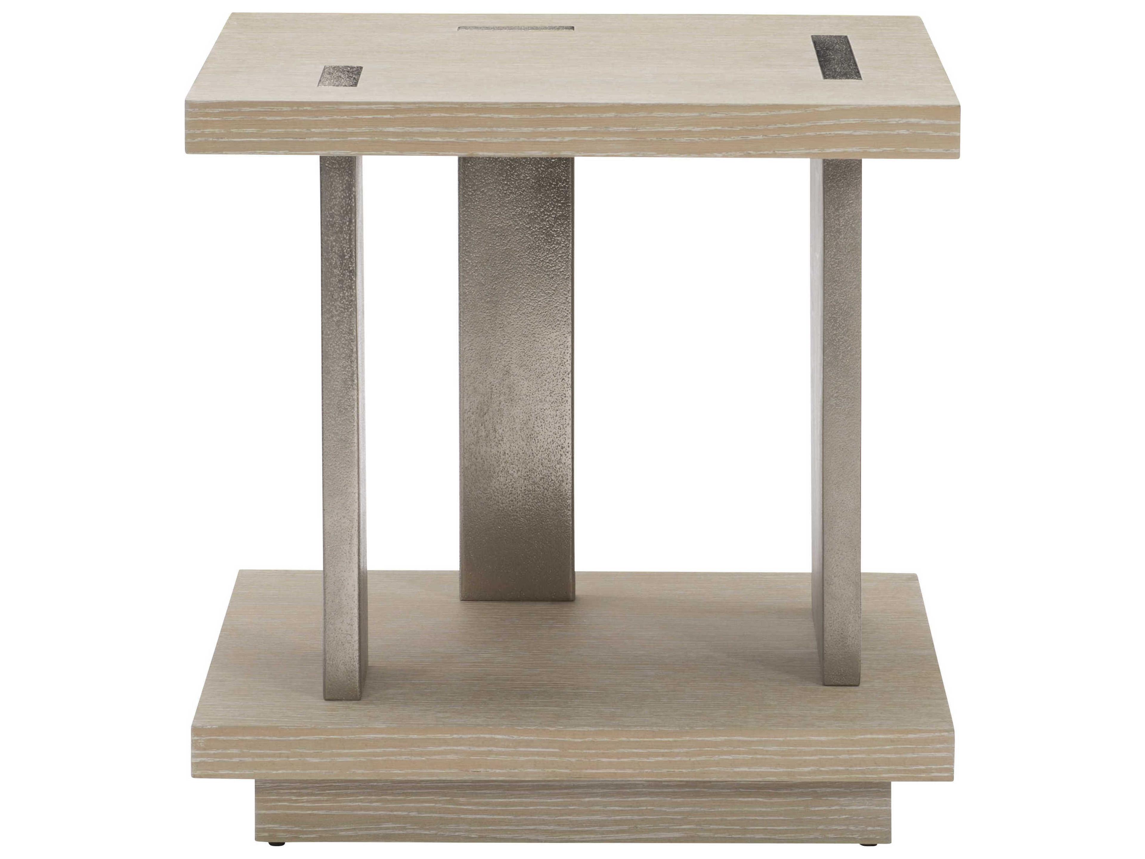 Bernhardt Solaria Square Wood End Table