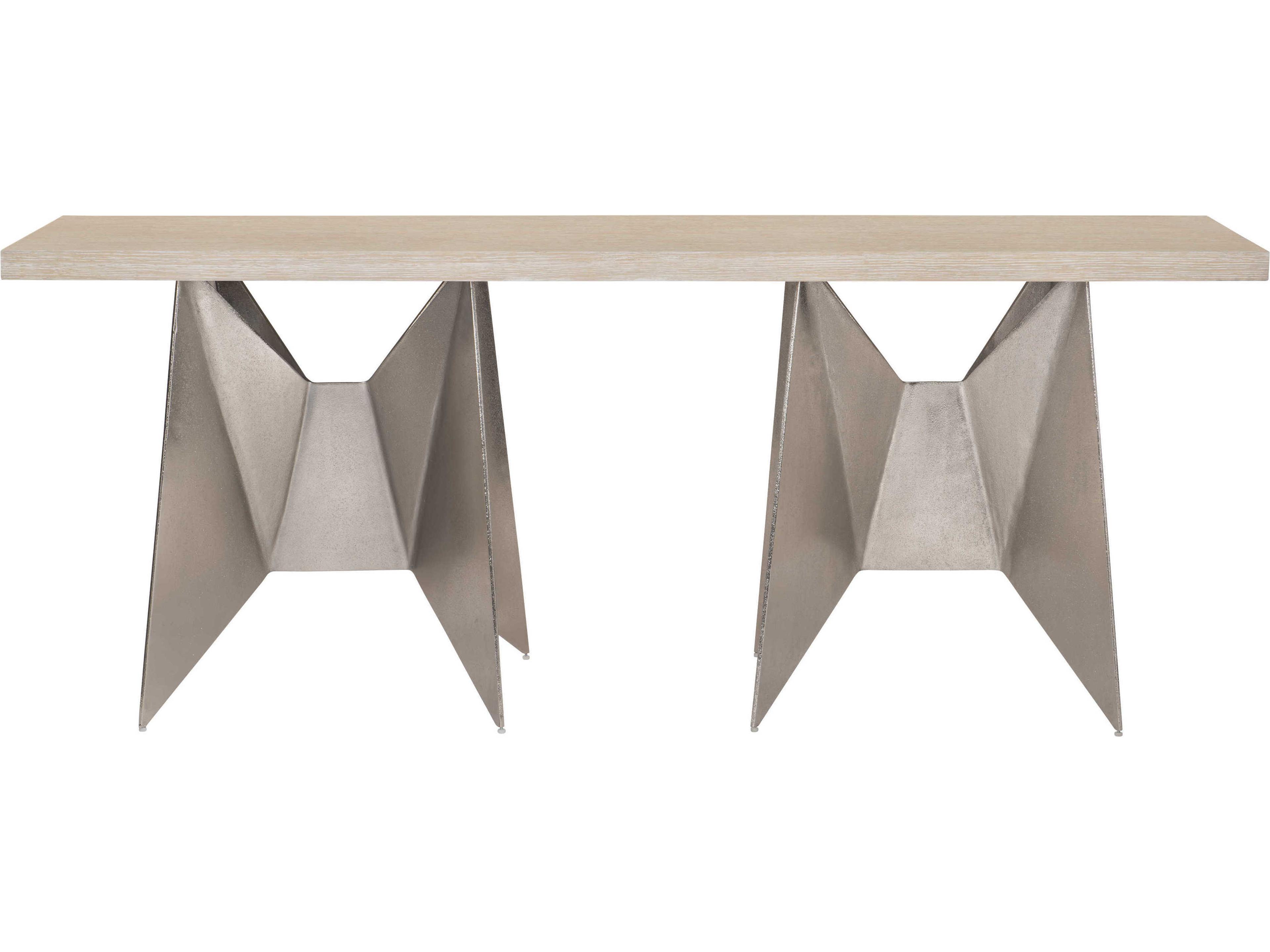 Bernhardt Solaria Rectangular Wood Console Table