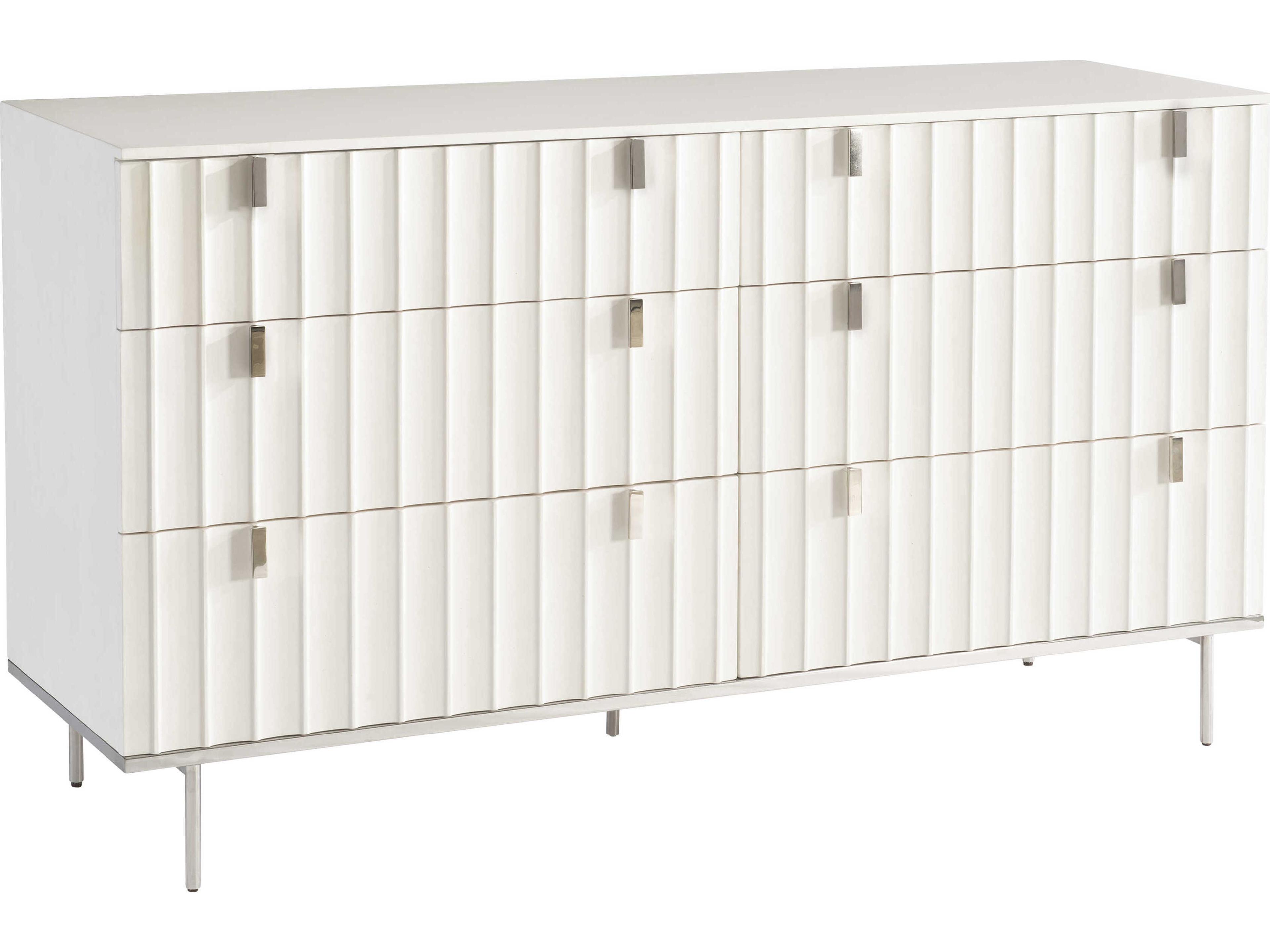 Modulum Dresser Adobe Faux Stone 6 Drawer