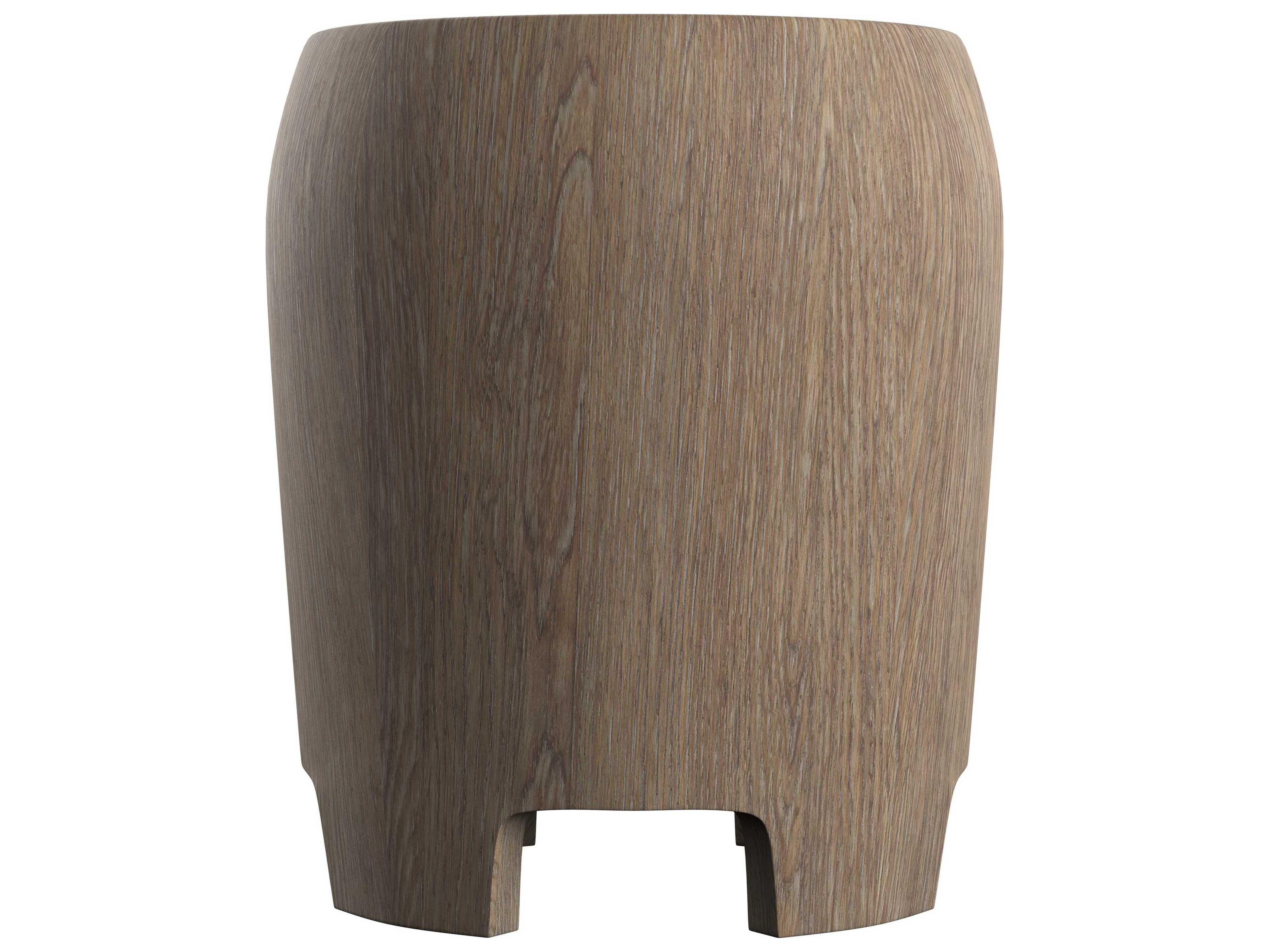 Bernhardt Casa Paros Round Wood Playa Accent Table