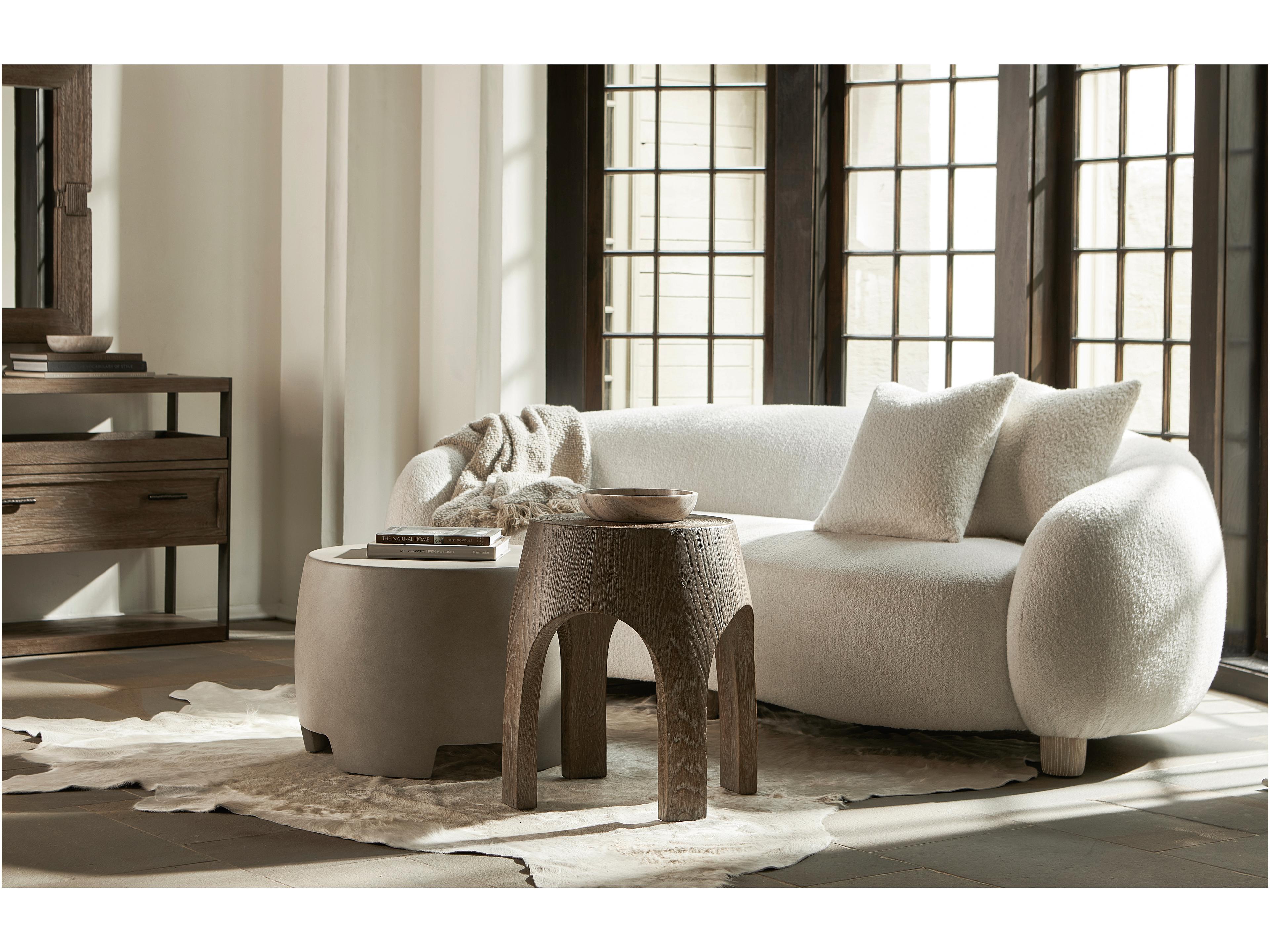 Casa Paros Round Resin End Table