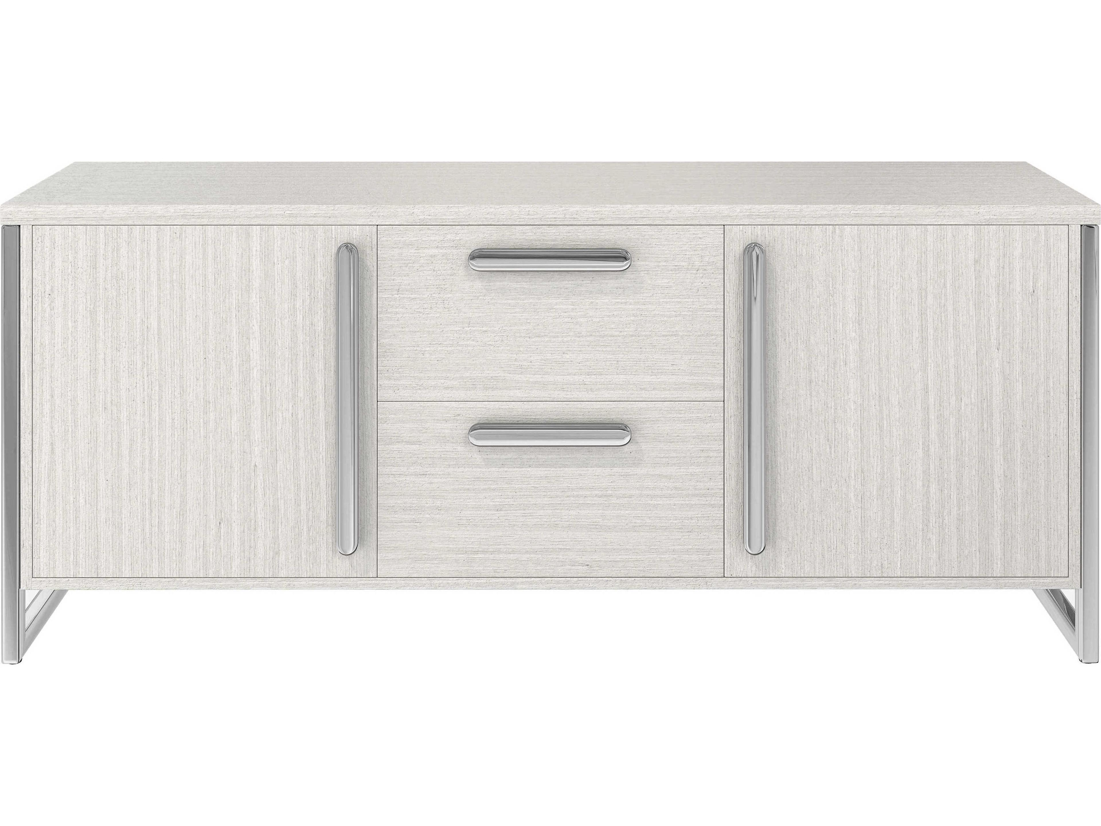 Stratum 76" Ash Wood Mist Sideboard