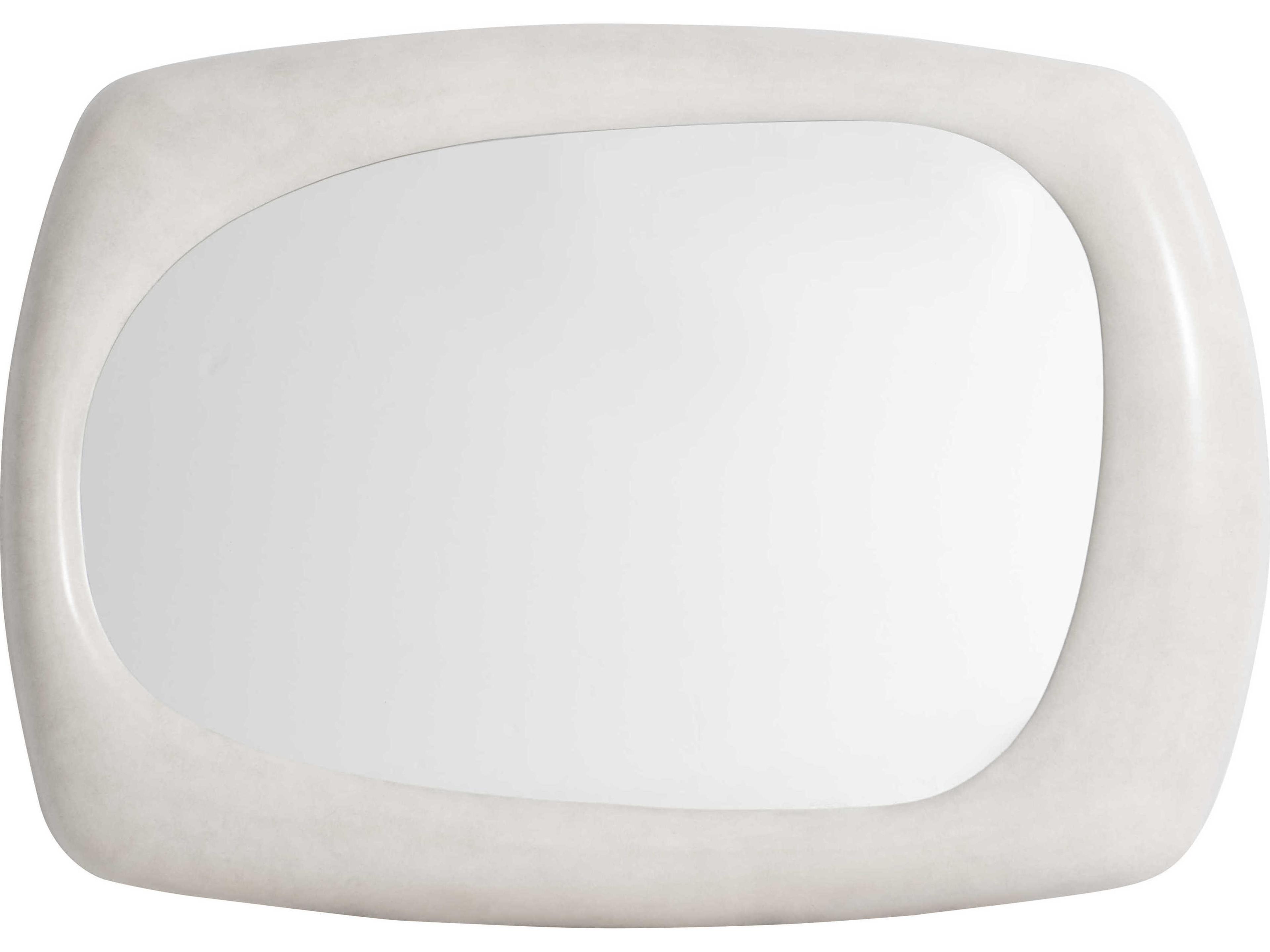 Sereno Lautra Faux Stone Wall Mirror Rectangular