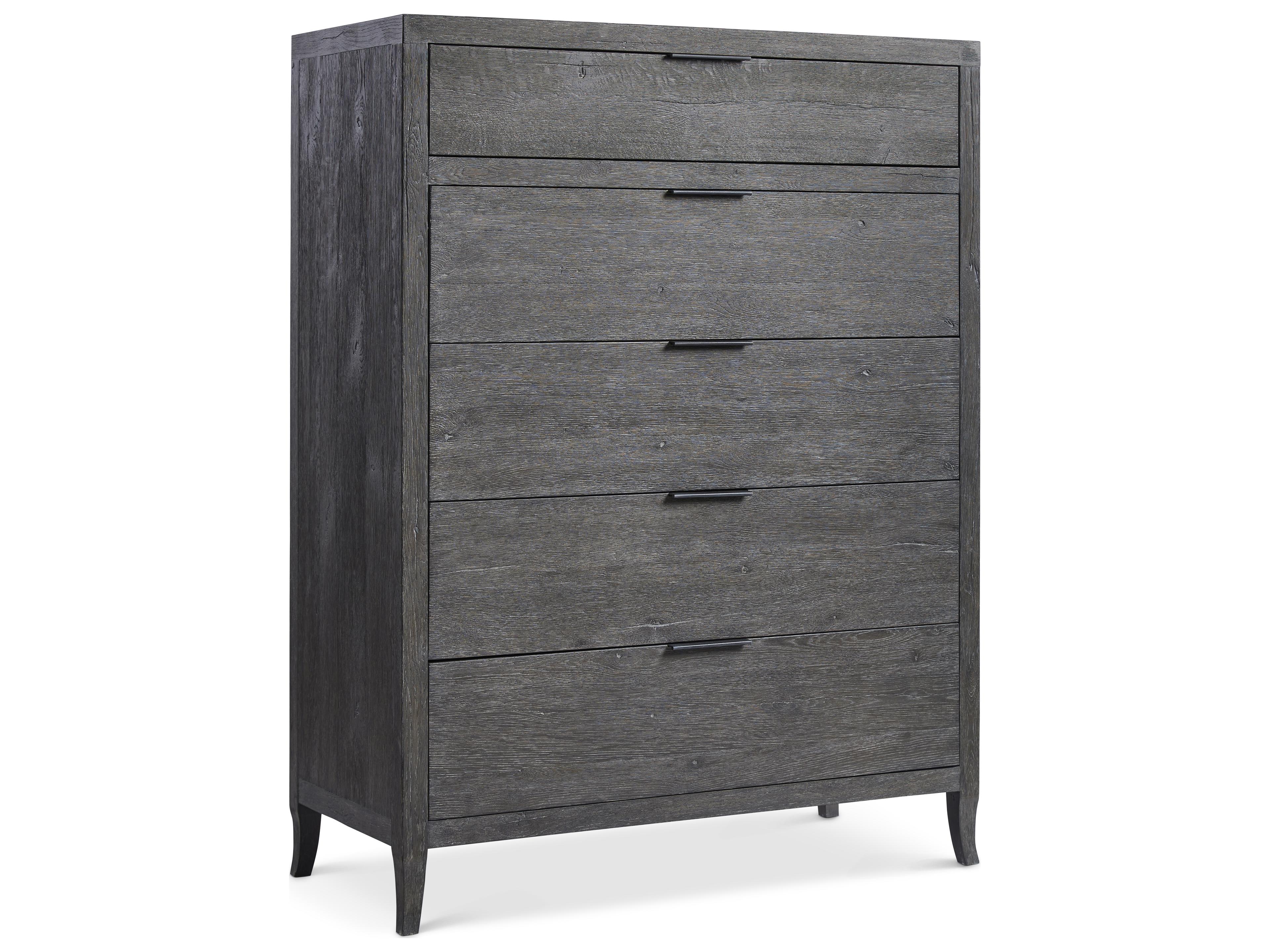 Tribeca Tall Drawer Chest Wirebrushed Oak Tadon Finish