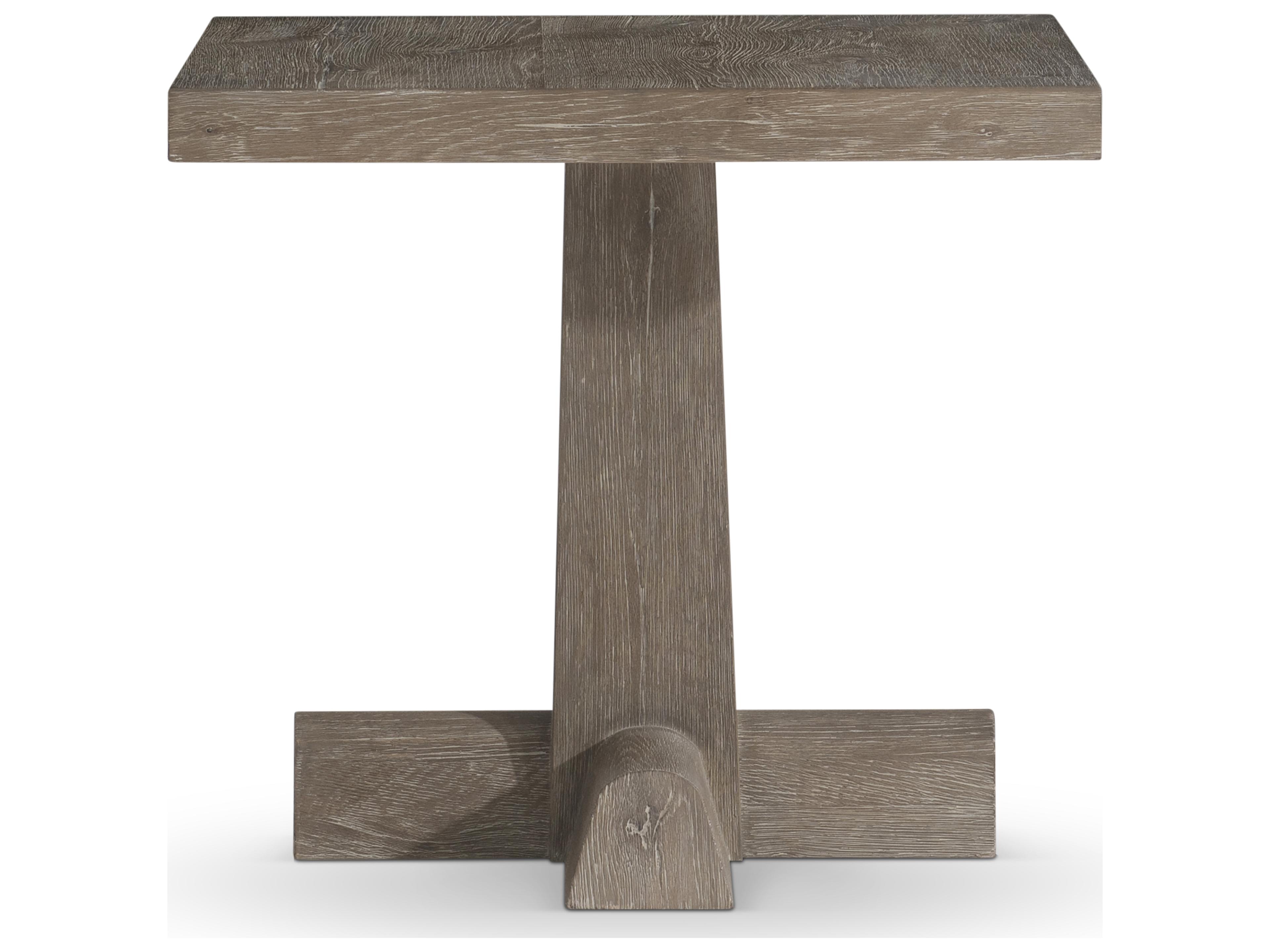 Bernhardt Tribeca Square Wood Aurum End Table