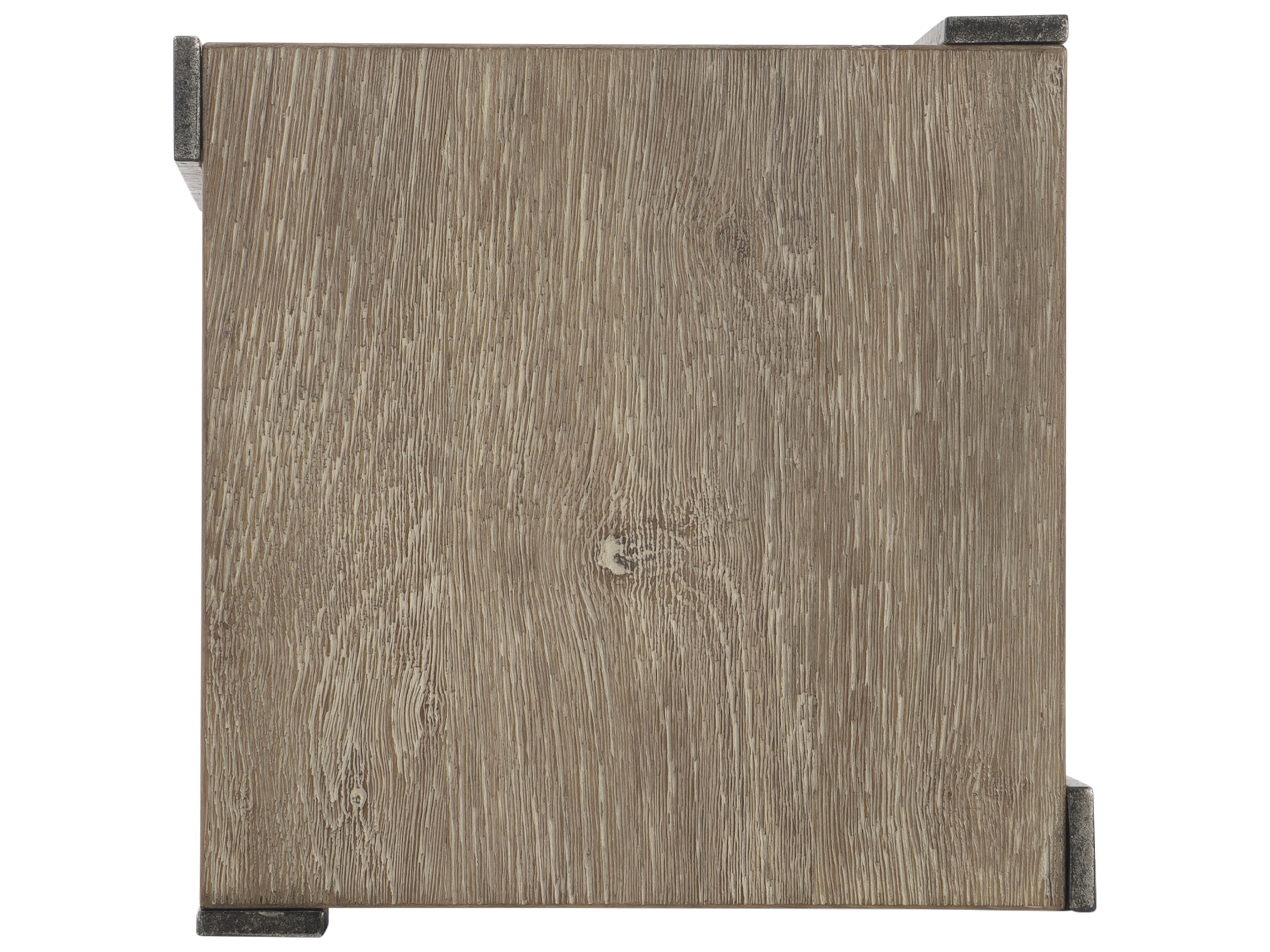 Bernhardt Tribeca Square Wood Aurum End Table