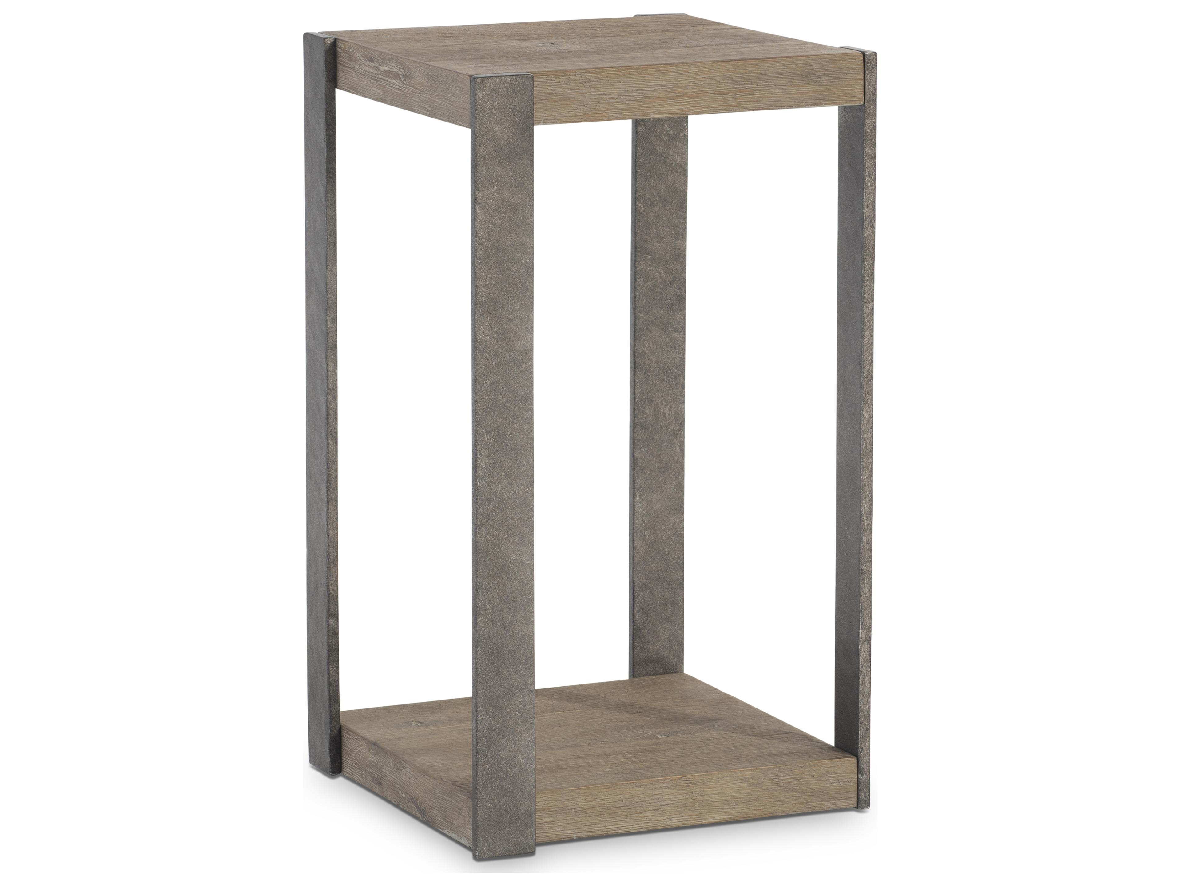 Bernhardt Tribeca Square Wood Aurum End Table