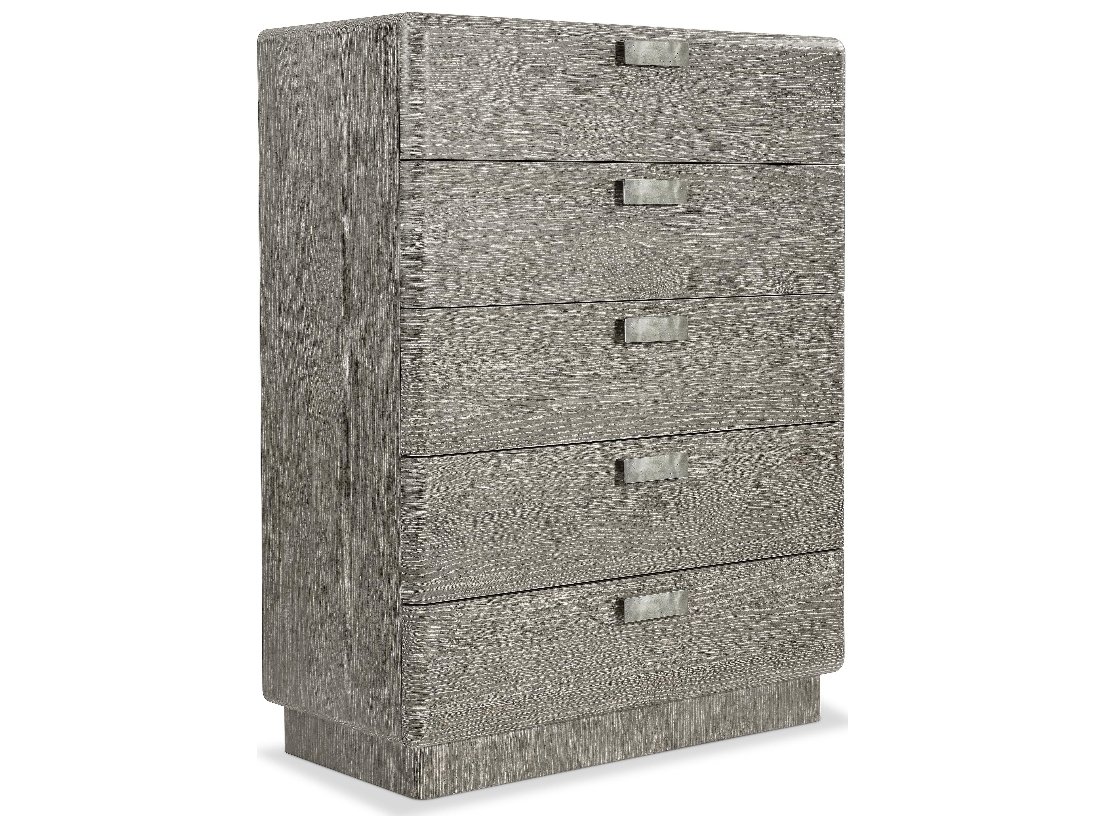 Monolith Brown Gray Oak Wood Accent Chest
