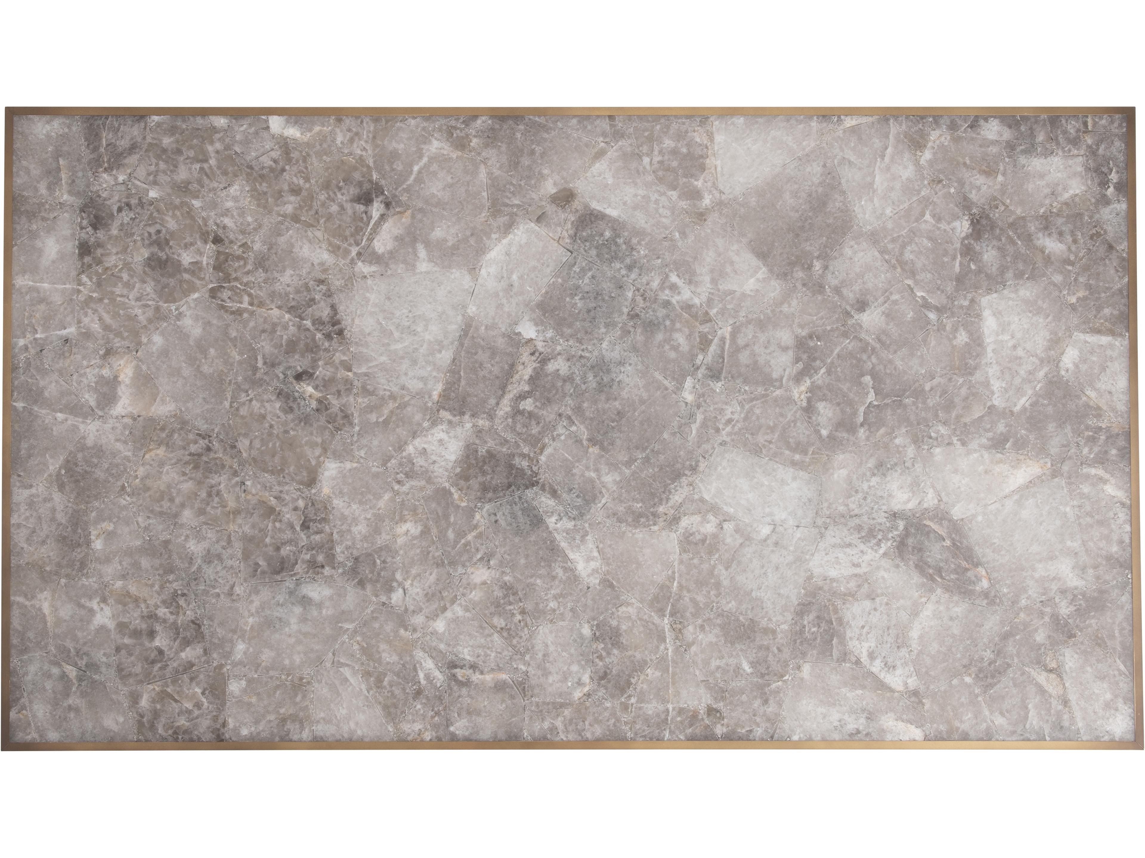 Bernhardt Tildon Stone Coffee Table