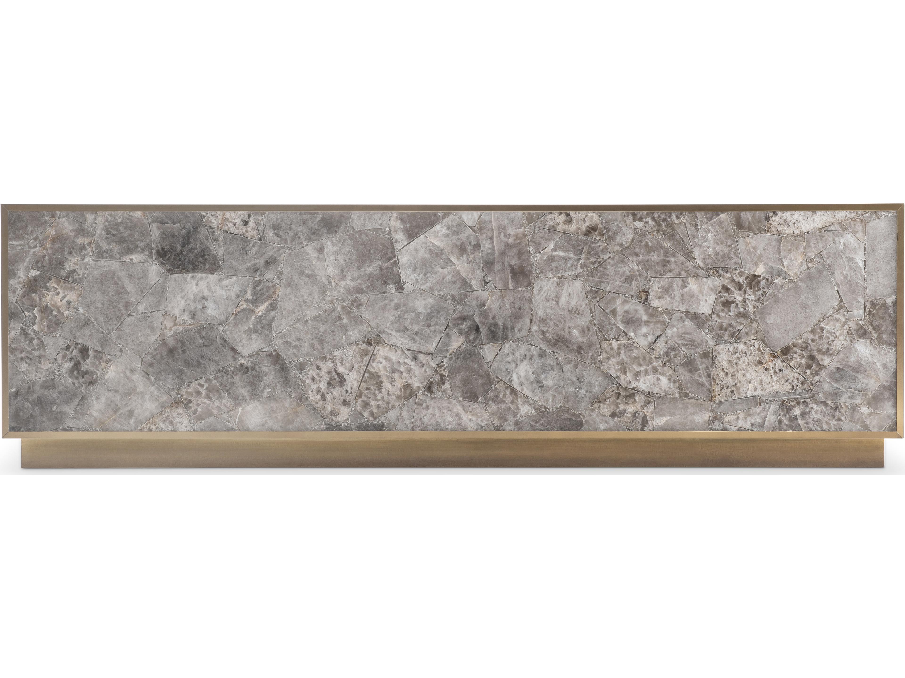 Bernhardt Tildon Stone Coffee Table