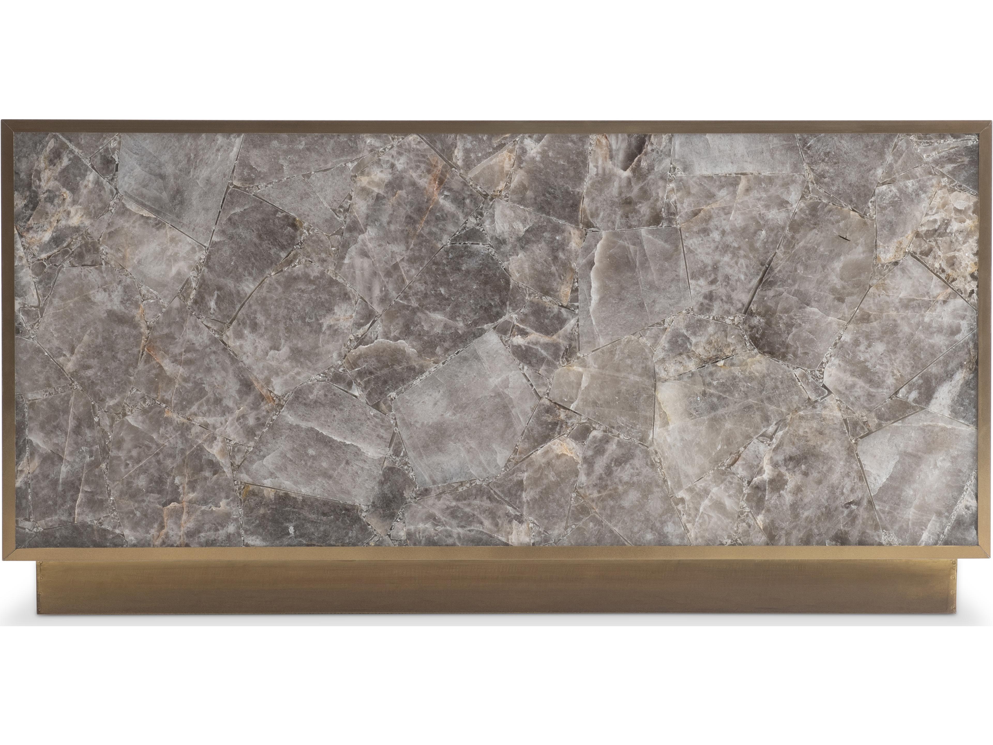 Bernhardt Tildon Stone Coffee Table