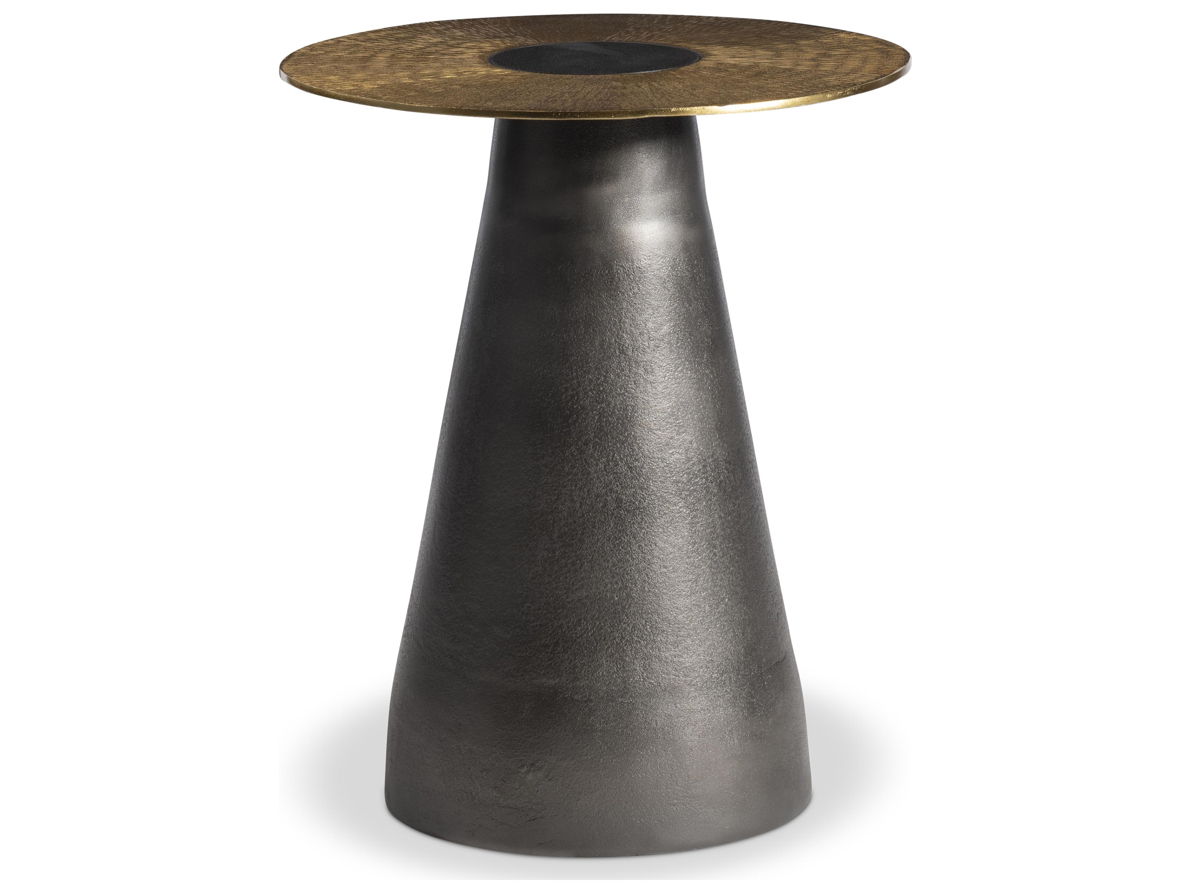 Alto Round Metal End Table