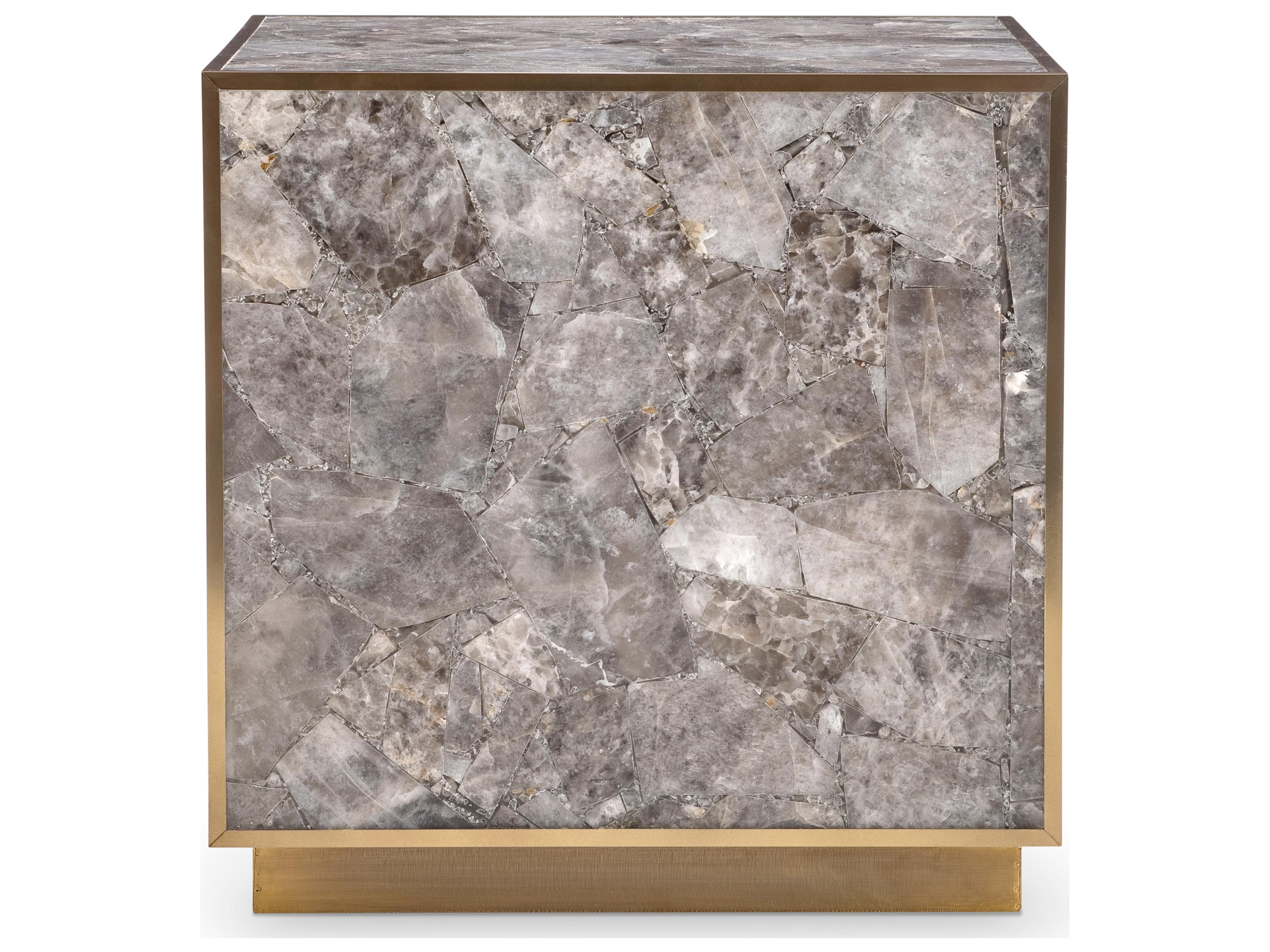 Bernhardt Tildon Stone End Table