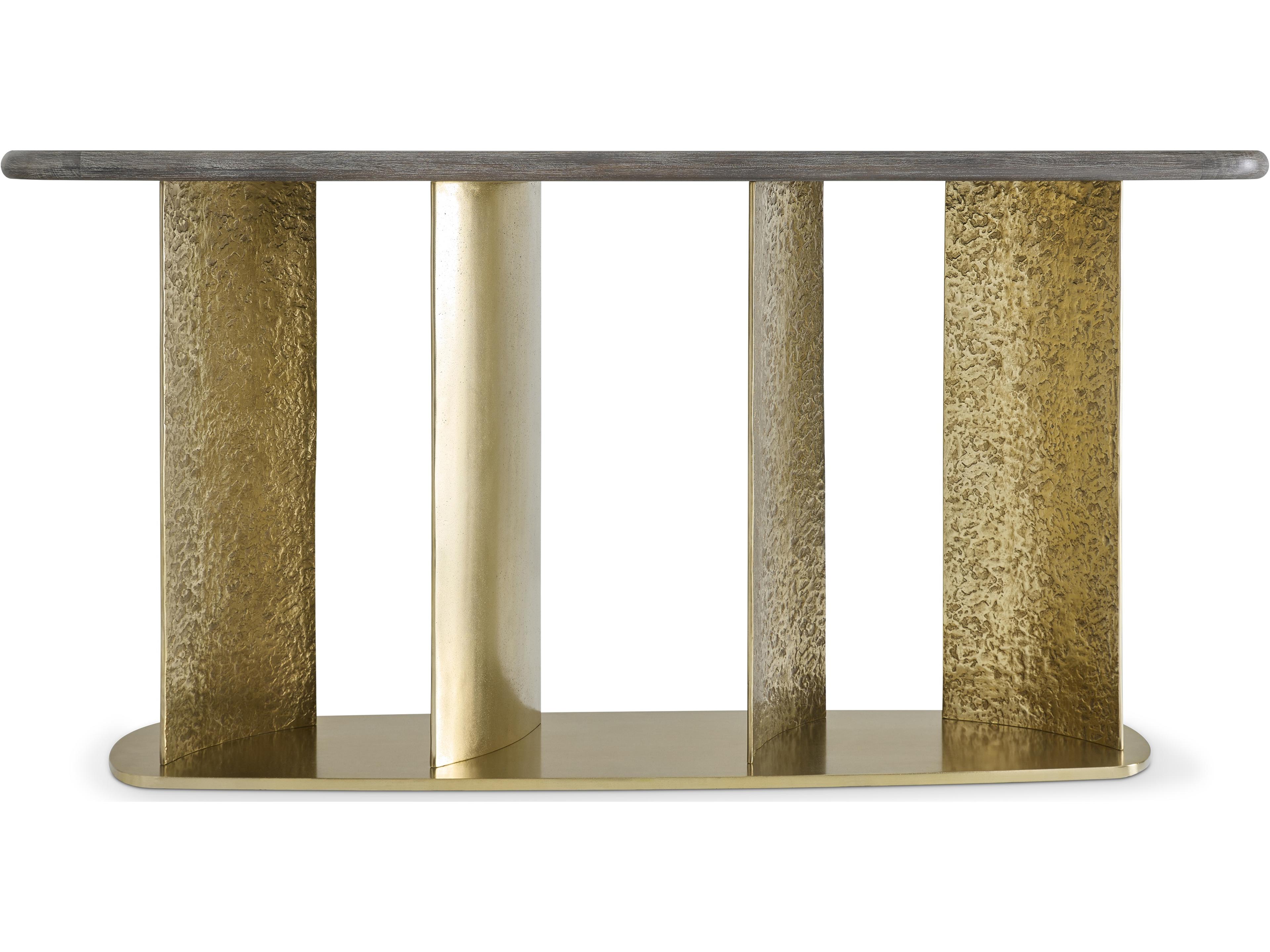 Bernhardt Trost Rectangular Wood Console Table