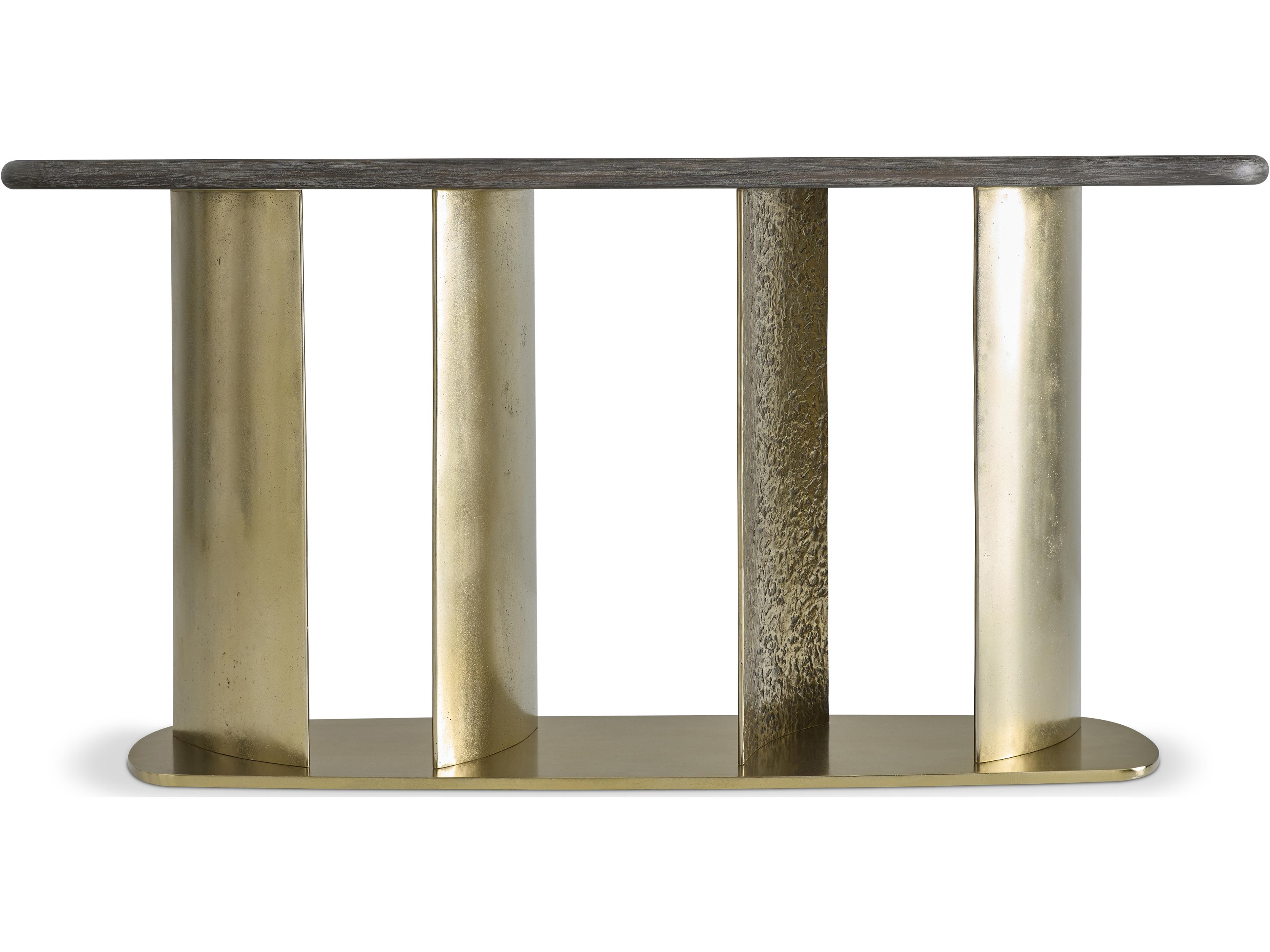 Bernhardt Trost Rectangular Wood Console Table